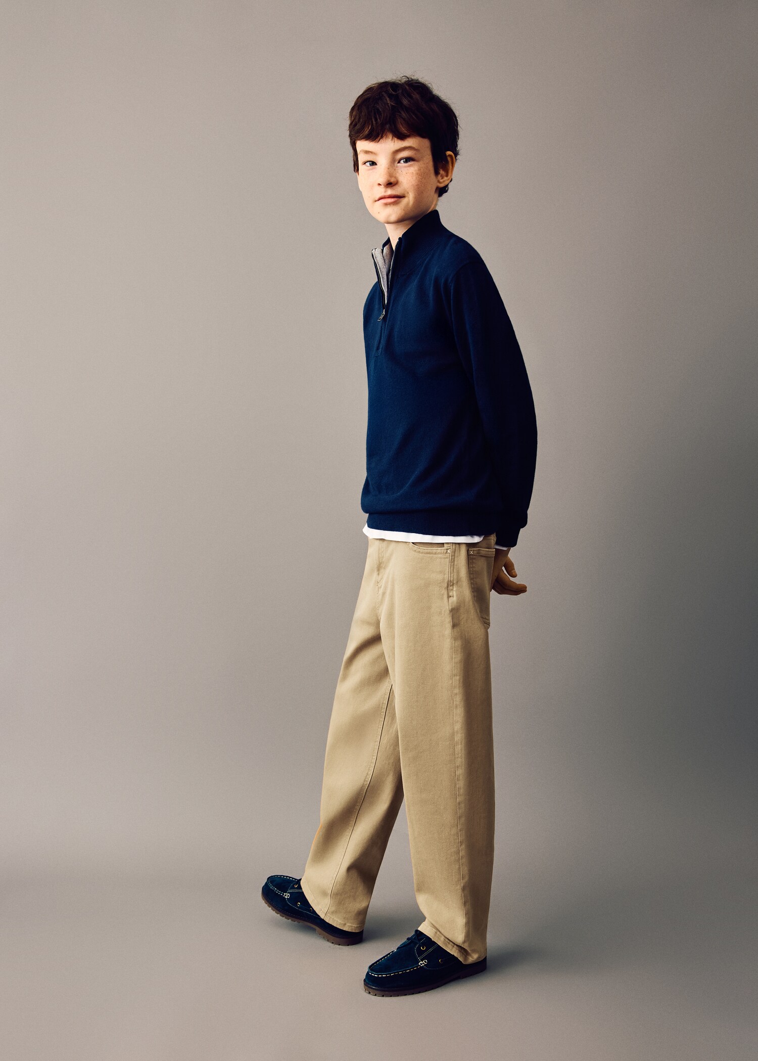 Gerade Baumwolljeans - Detail des Artikels 1