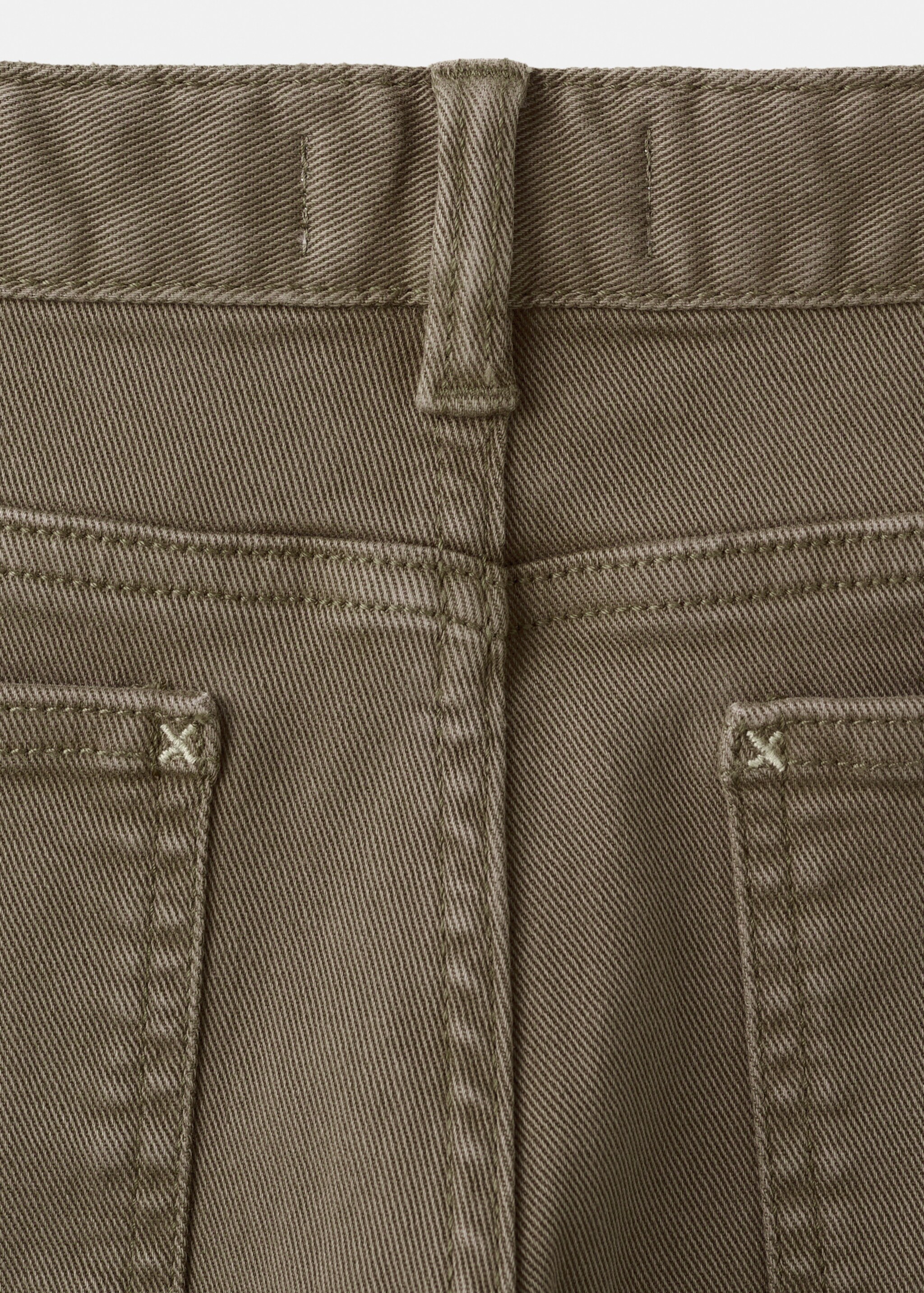 Jean droit coton - Détail de l'article 0, Marron. Ref: 27071232-00.