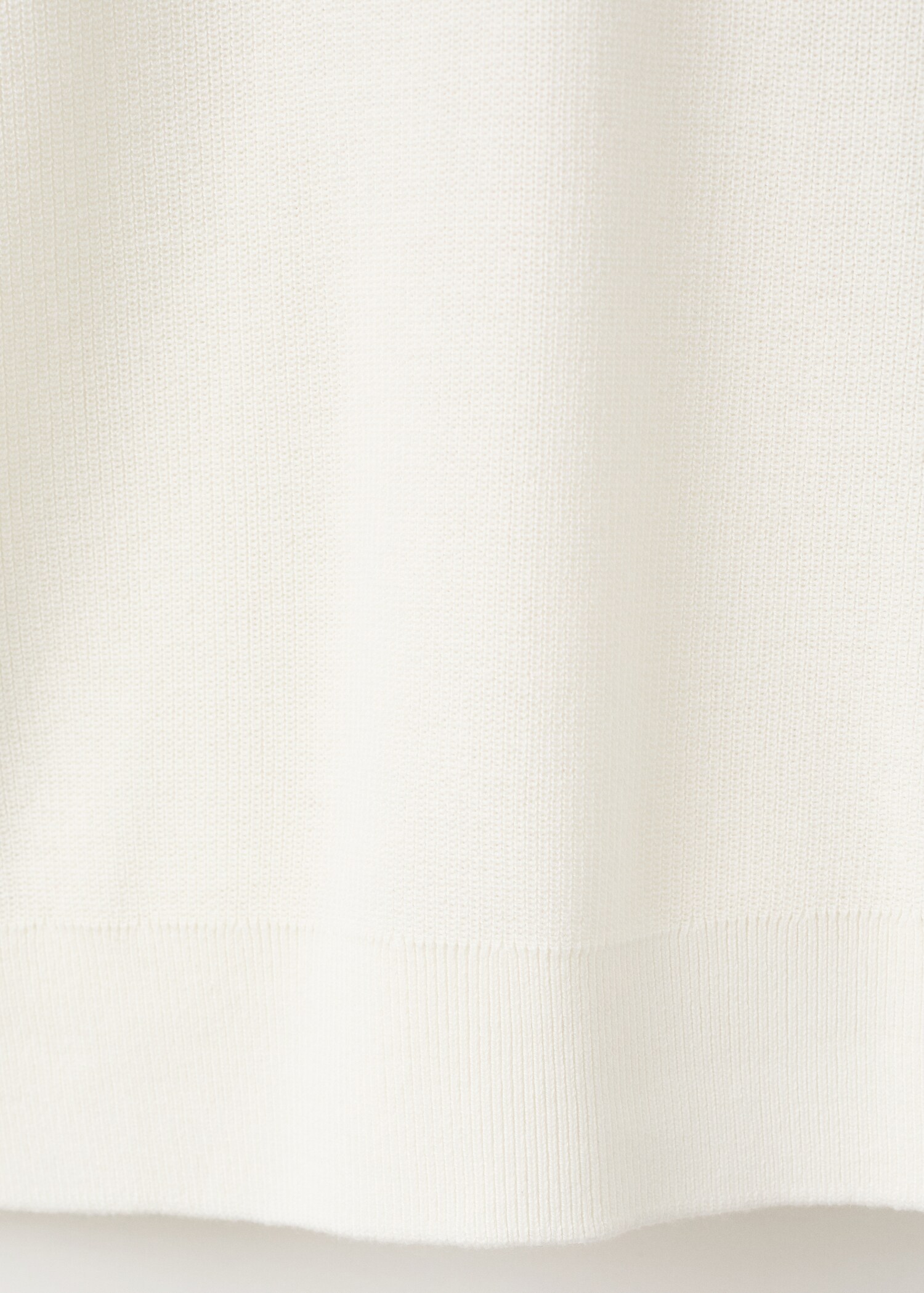Knit cotton T-shirt - Details of the article 0