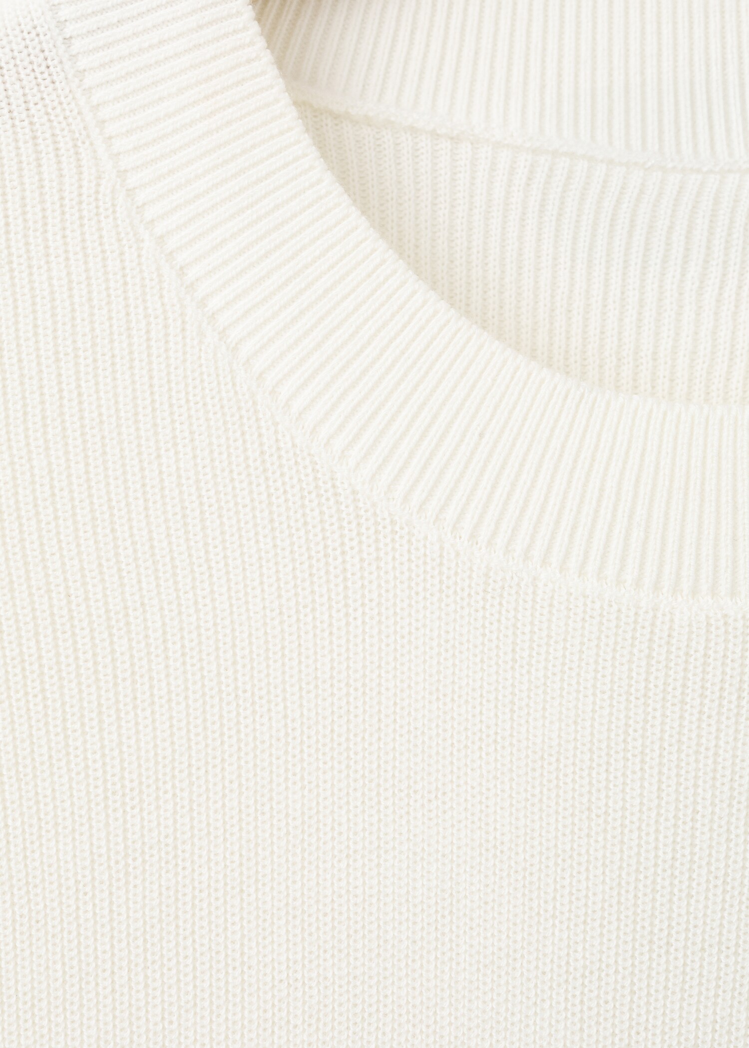 Knit cotton T-shirt - Details of the article 8