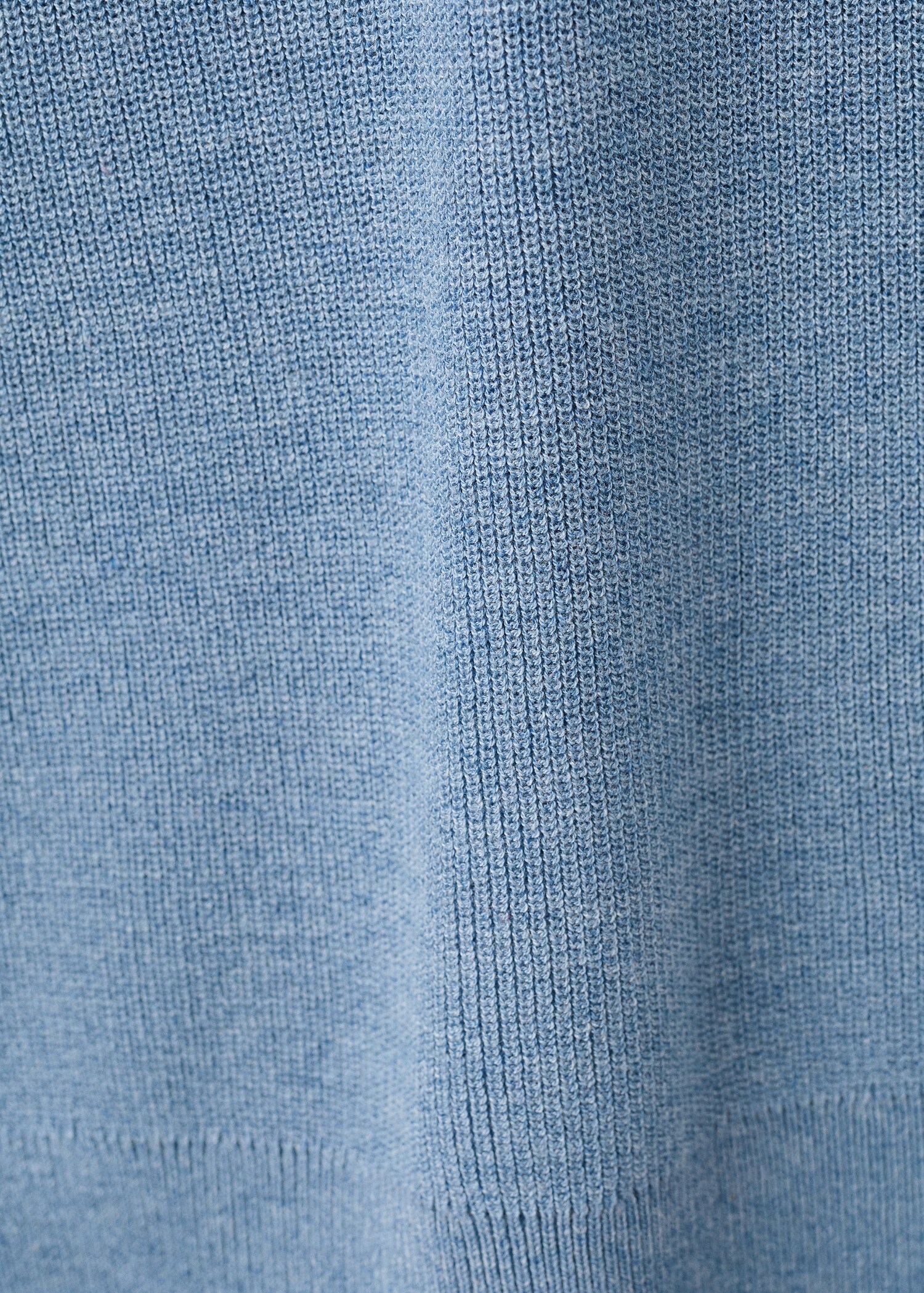 Knit cotton T-shirt - Details of the article 0