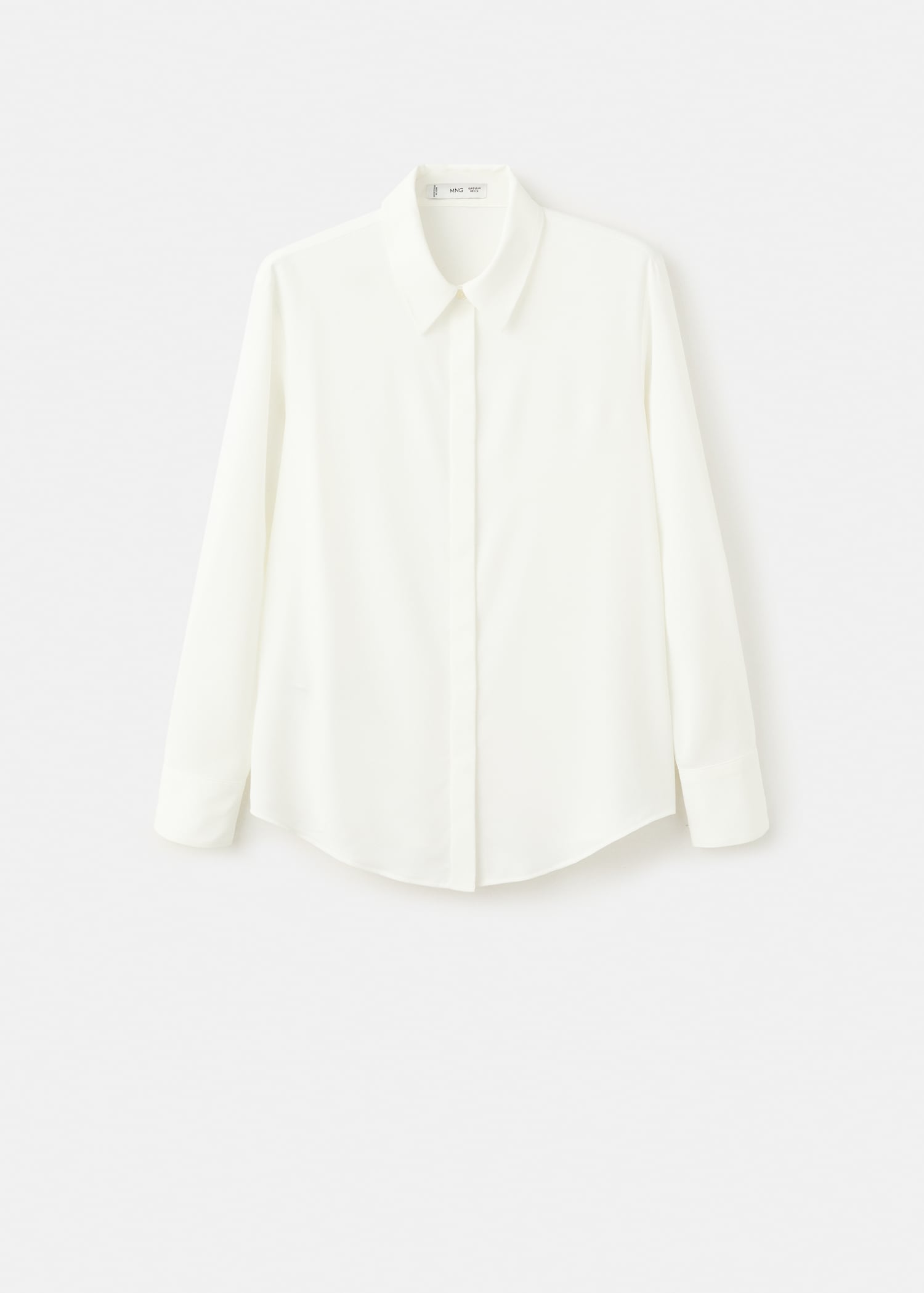 Fluid long-sleeved blouse - Article without model