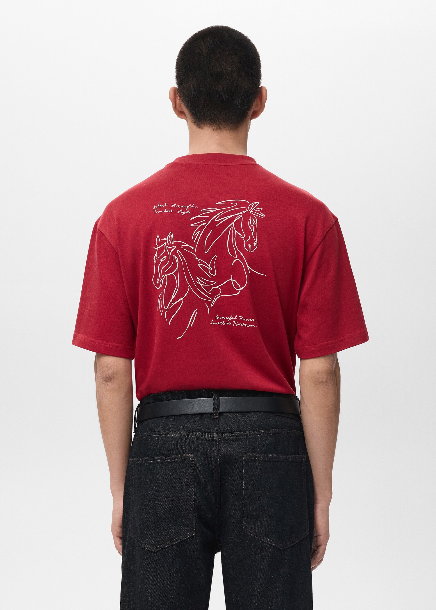 Text cotton T-shirt - Details of the article 2