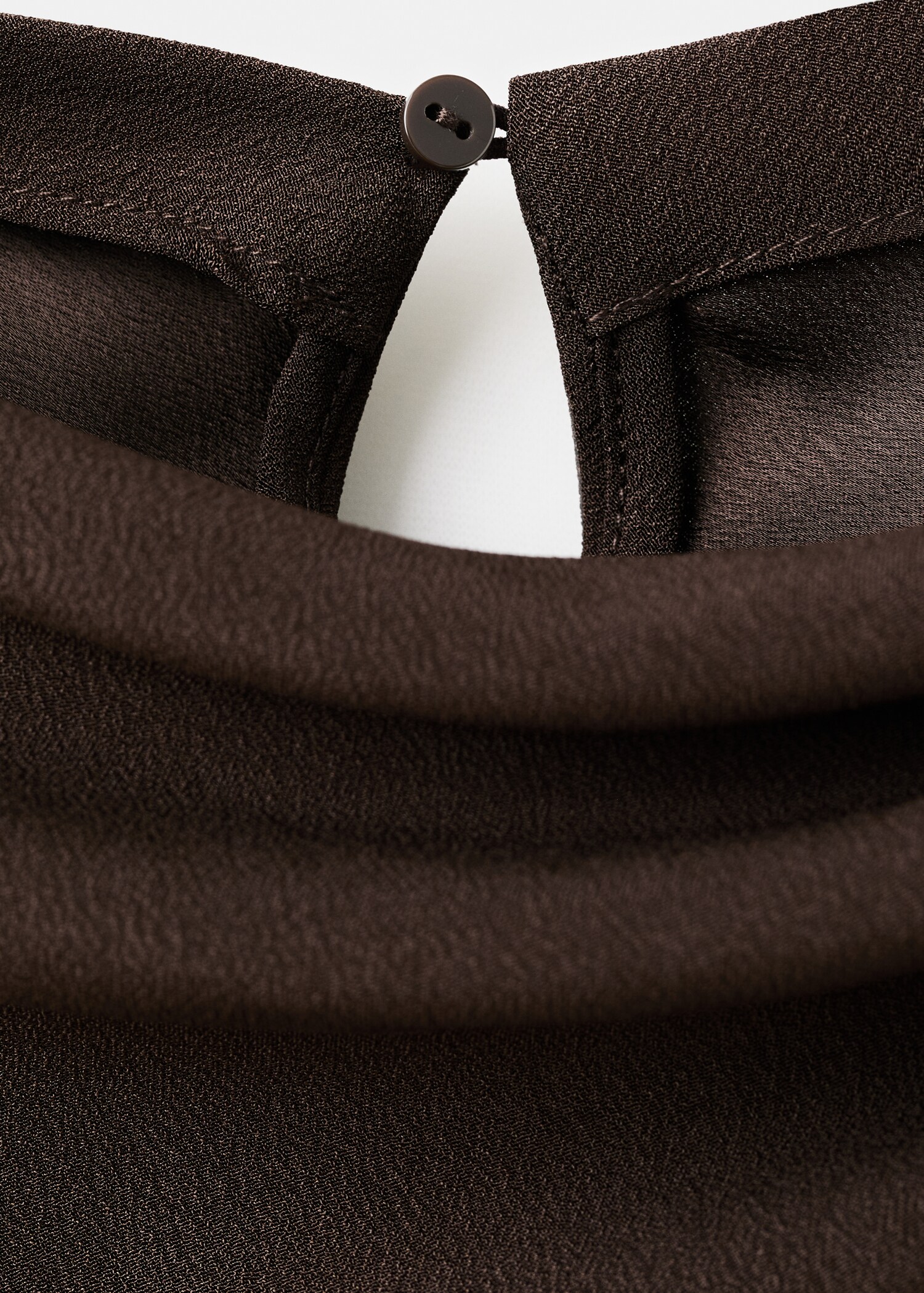 Draped boat-neck blouse - Details of the article 0