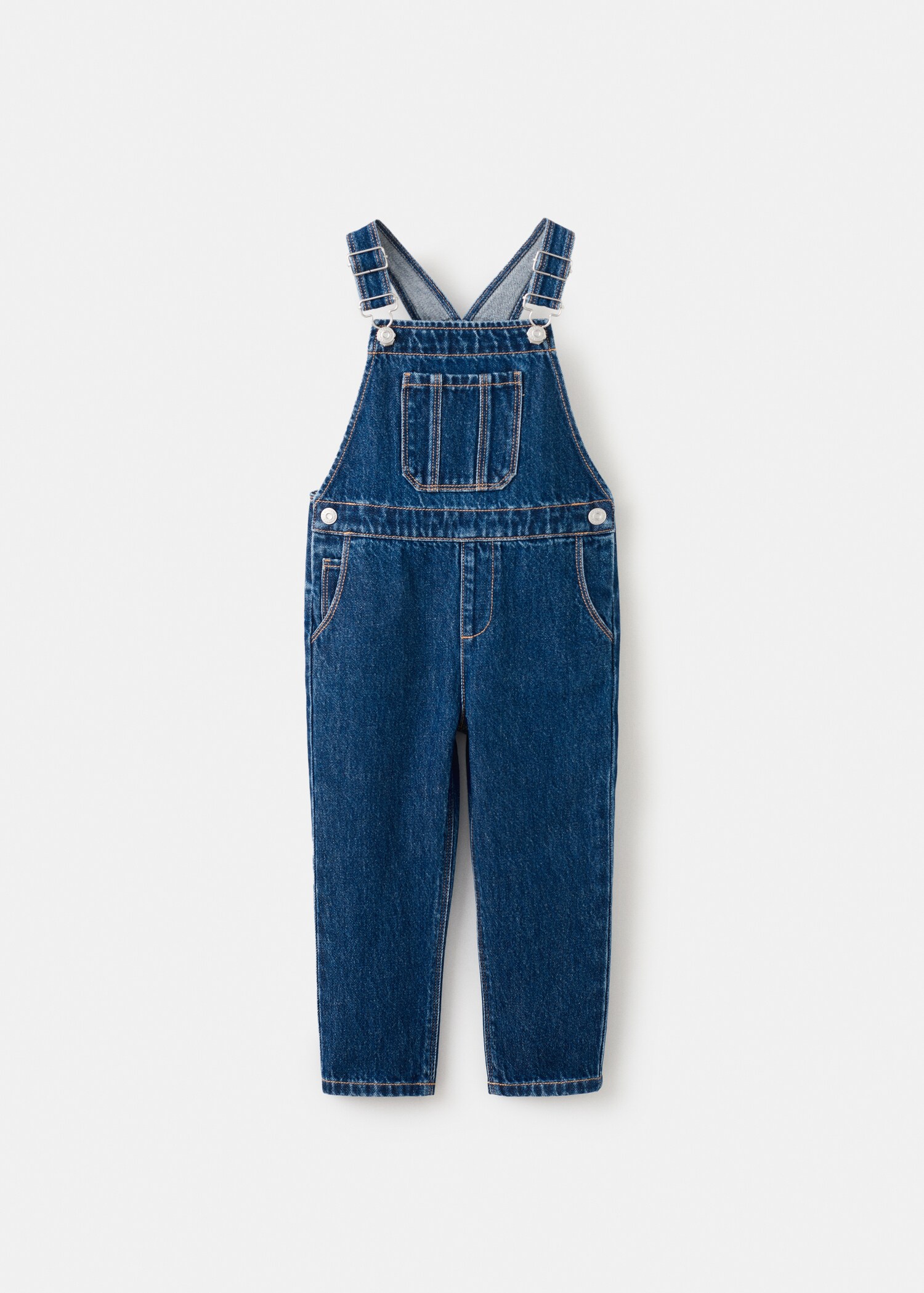 Denim cotton dungarees - Article without model