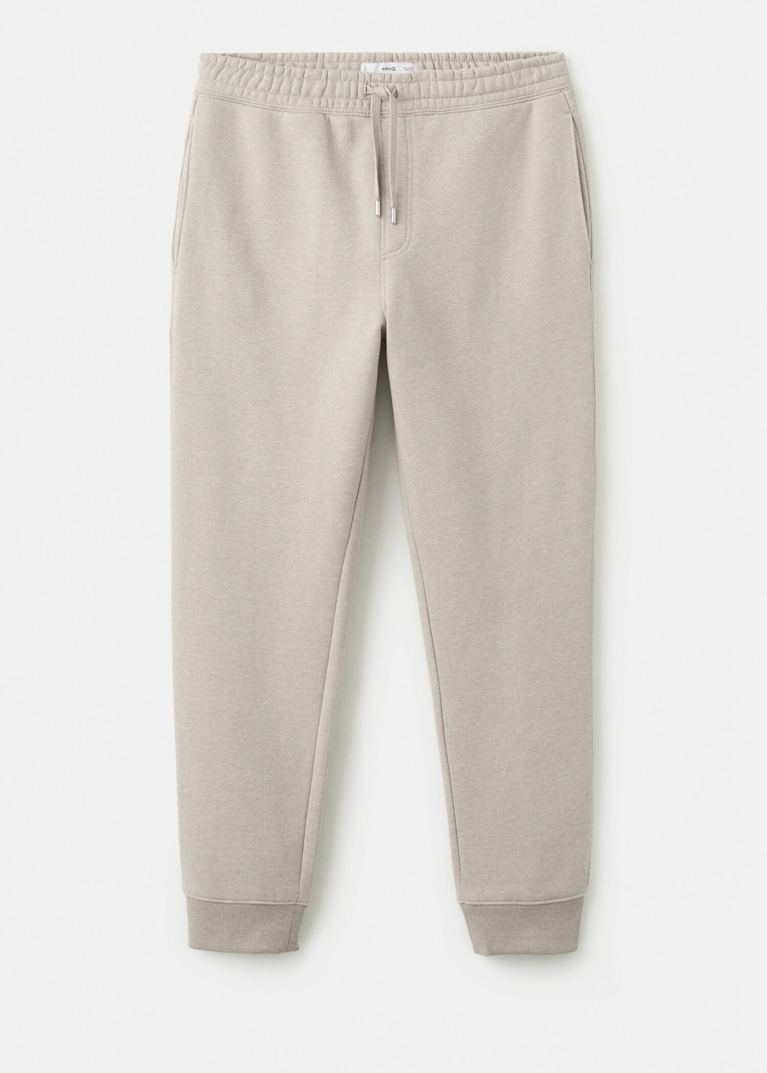 Cotton joggers with elastic waist - Article without model