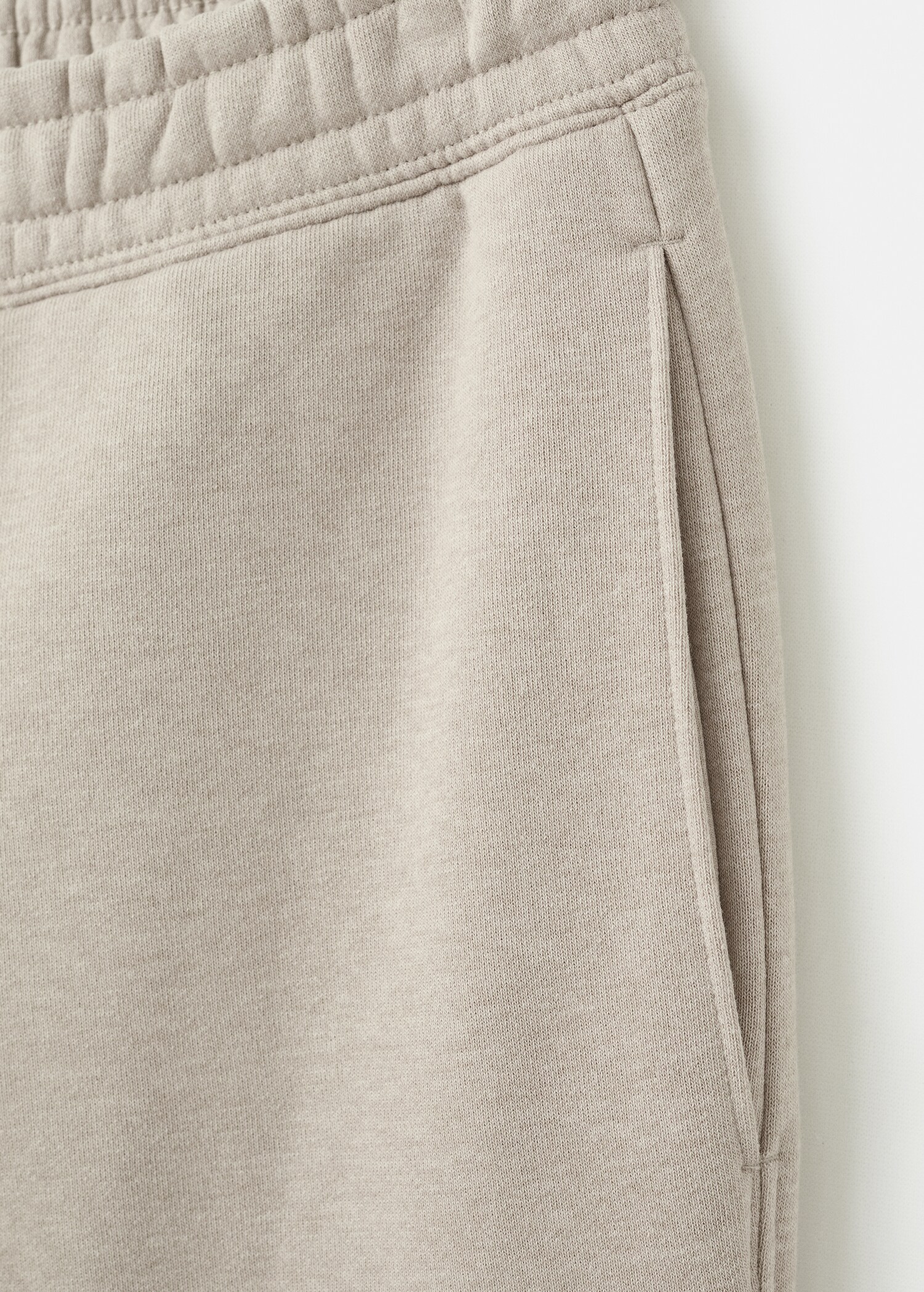 Cotton joggers with elastic waist - Details of the article 8
