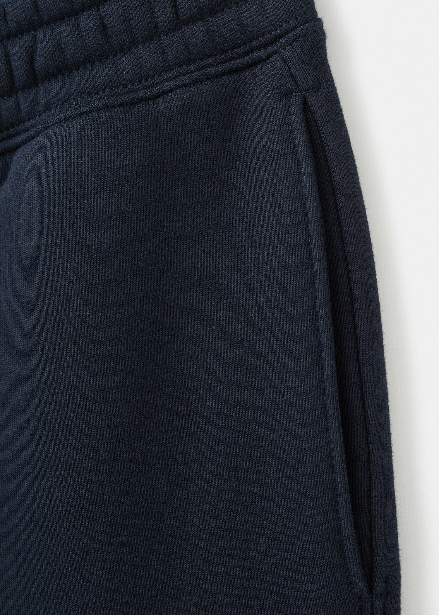Cotton joggers with elastic waist - Details of the article 8