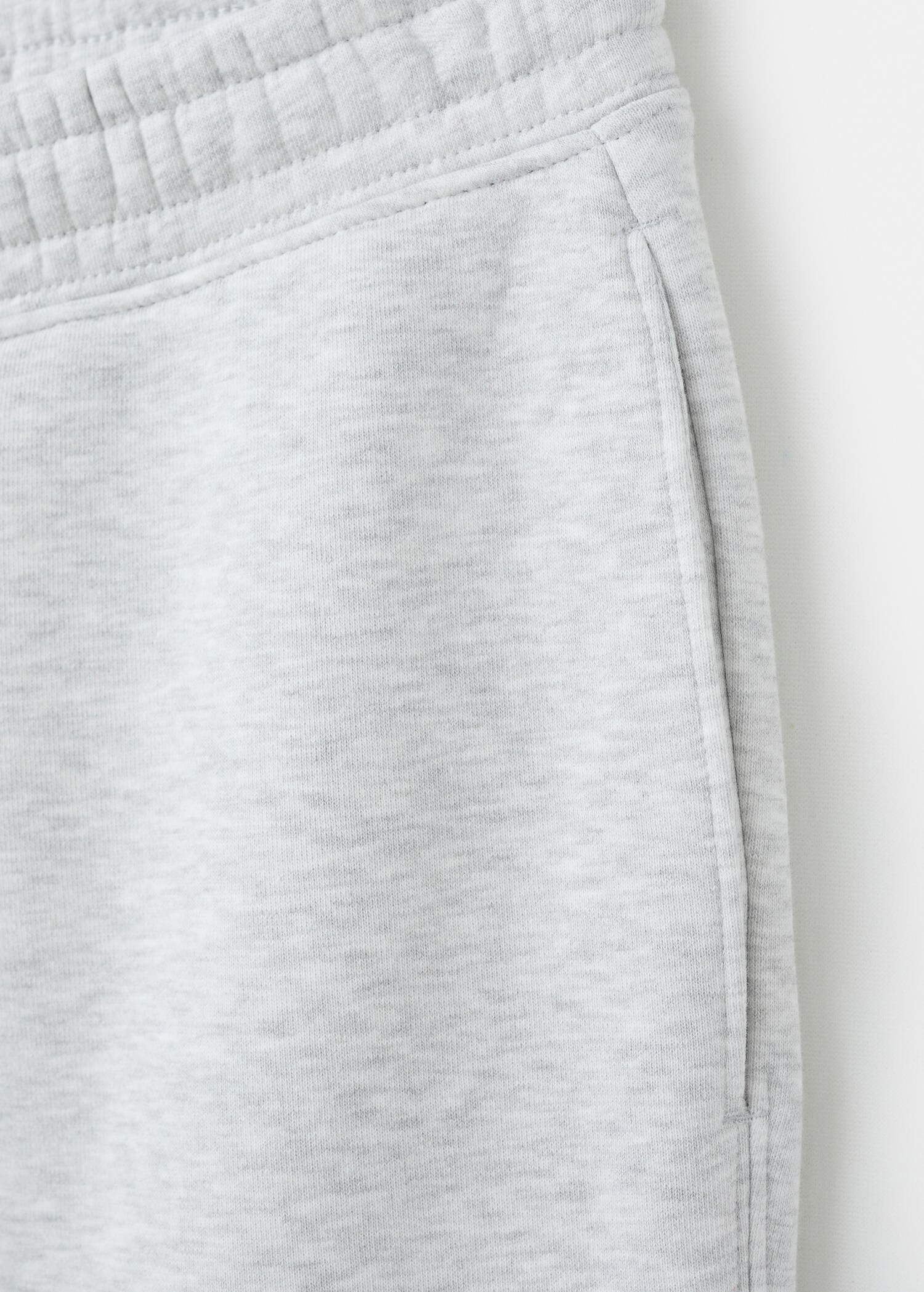 Cotton joggers with elastic waist - Details of the article 8
