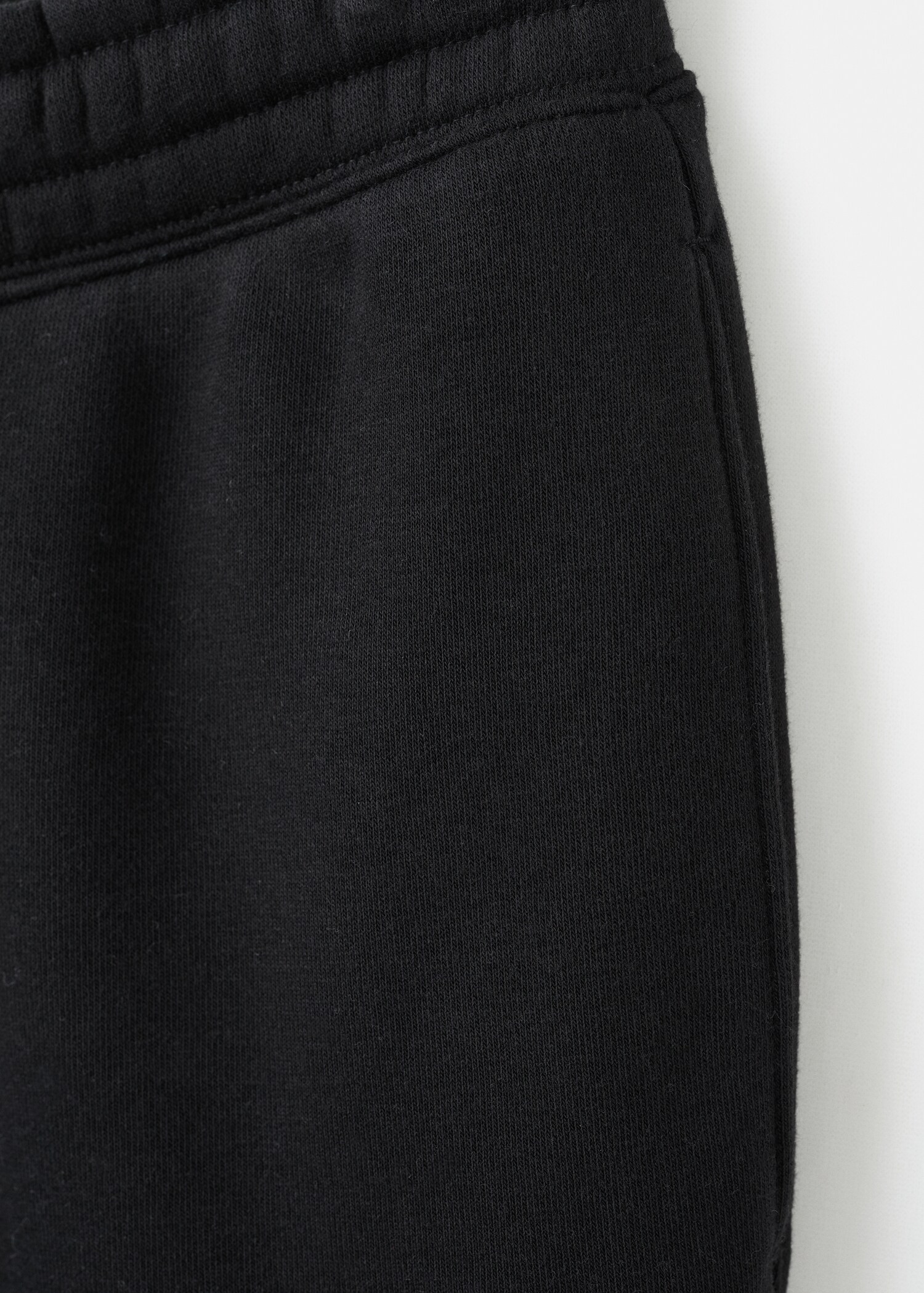 Cotton joggers with elastic waist - Details of the article 8