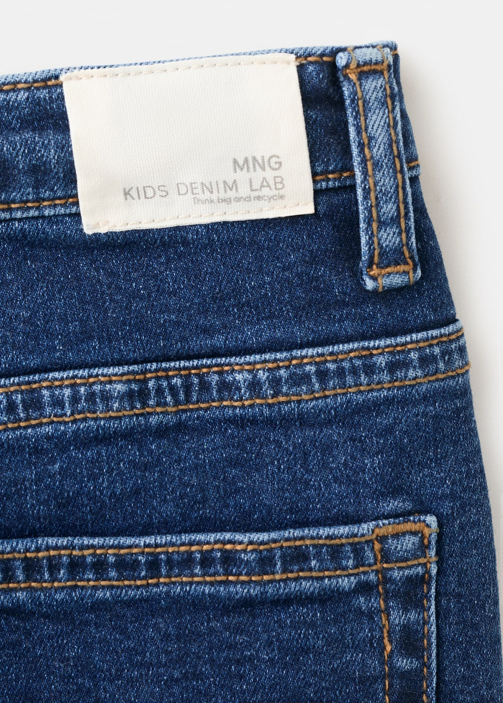 Mid-rise slim-fit jeans