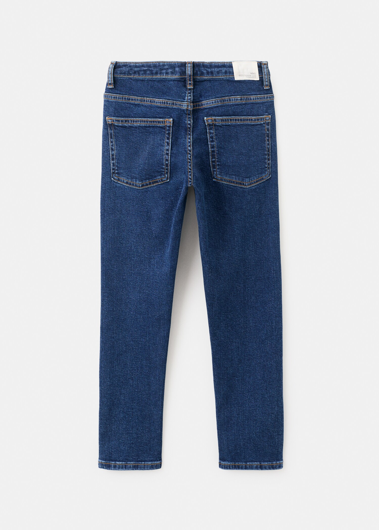 Mid-rise slim-fit jeans - Reverse of the article