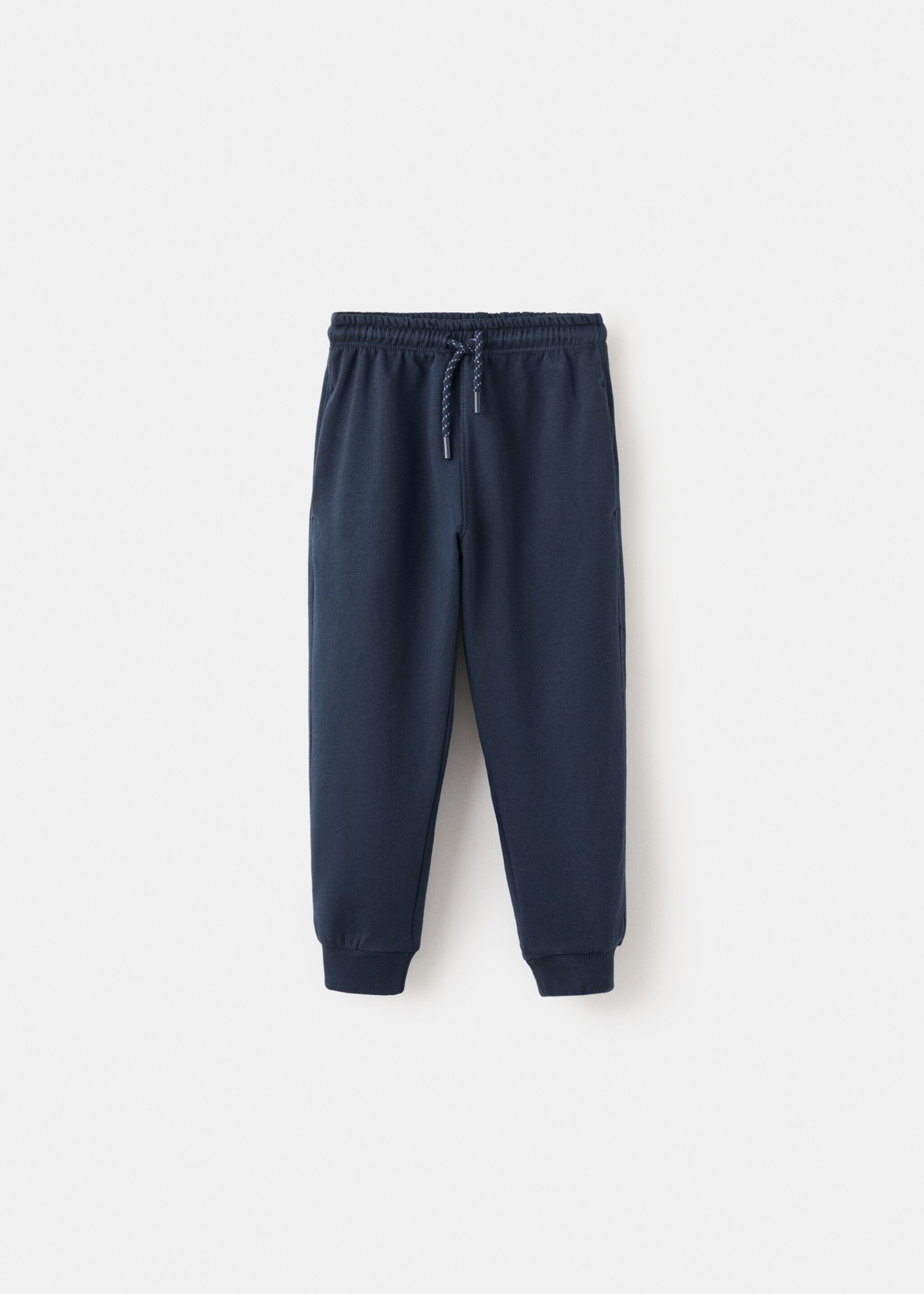 Katoenen joggerbroek - Artikel zonder model, Marineblauw. Ref: 27071260-00.