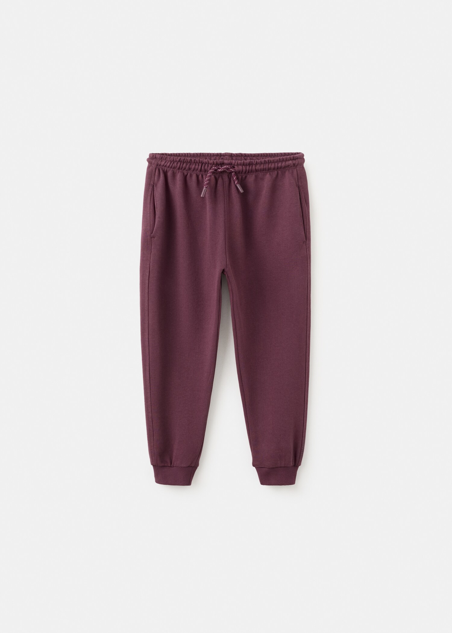 Cotton jogger-style trousers - Article without model