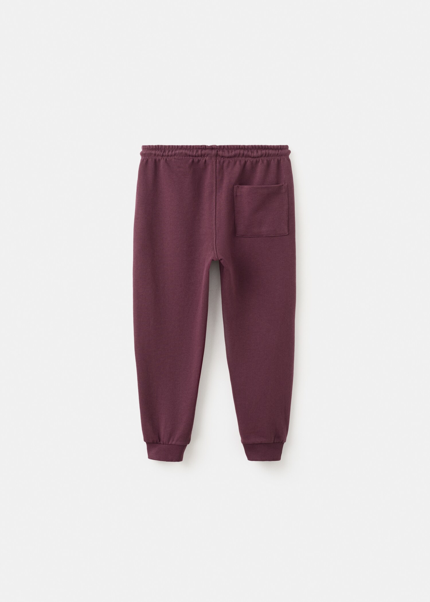Cotton jogger-style trousers - Reverse of the article