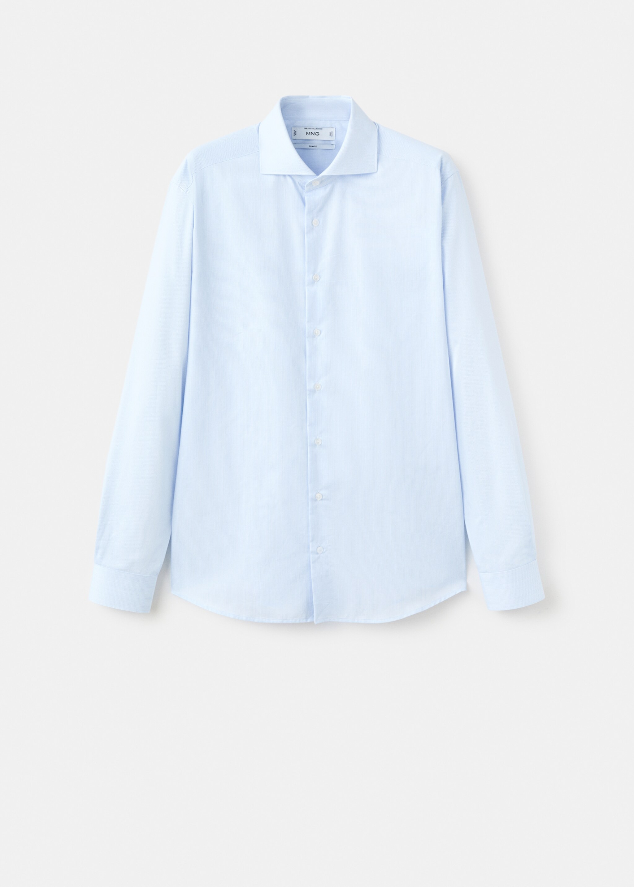 قميص بدلة بألف خط سليم فيت - منتج دون نموذج, أزرق سماوي. Ref: 27071261-00.