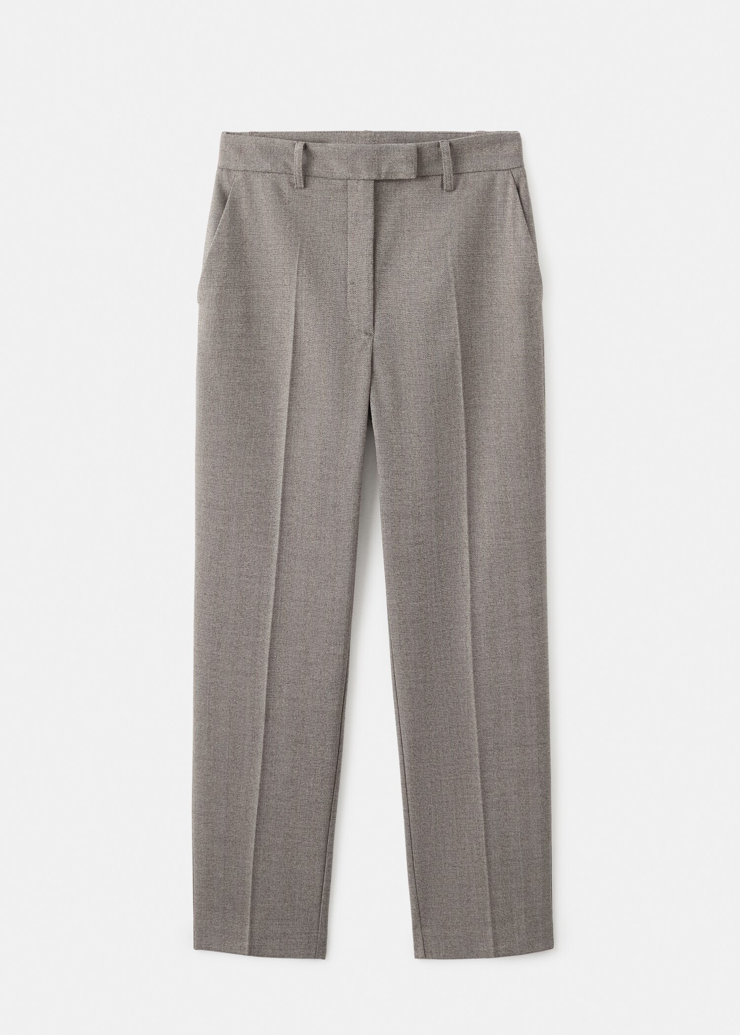 Slim cropped pinstripe trousers - Article without model