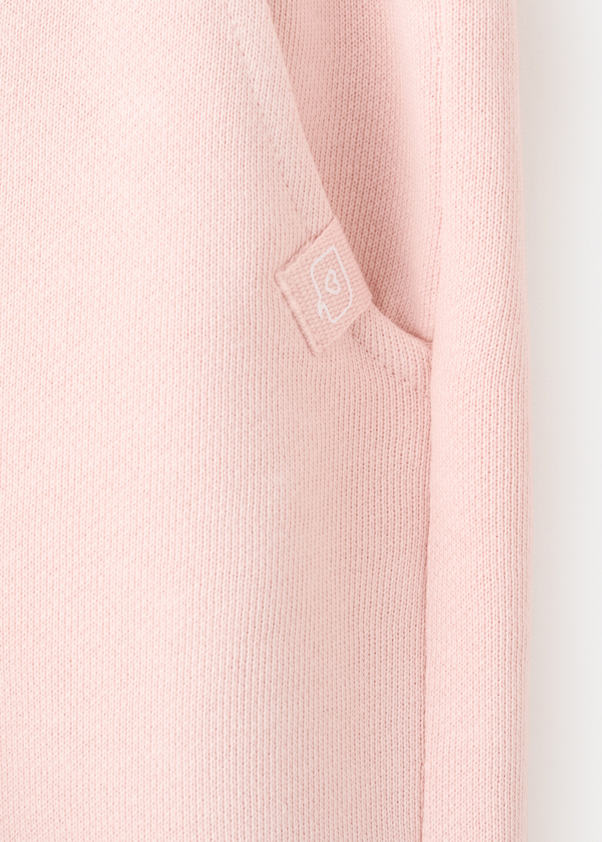 Baumwoll-Jogger Pants mit Kordelzug - Detail des Artikels 0, Rosa. Ref: 27071268-00.