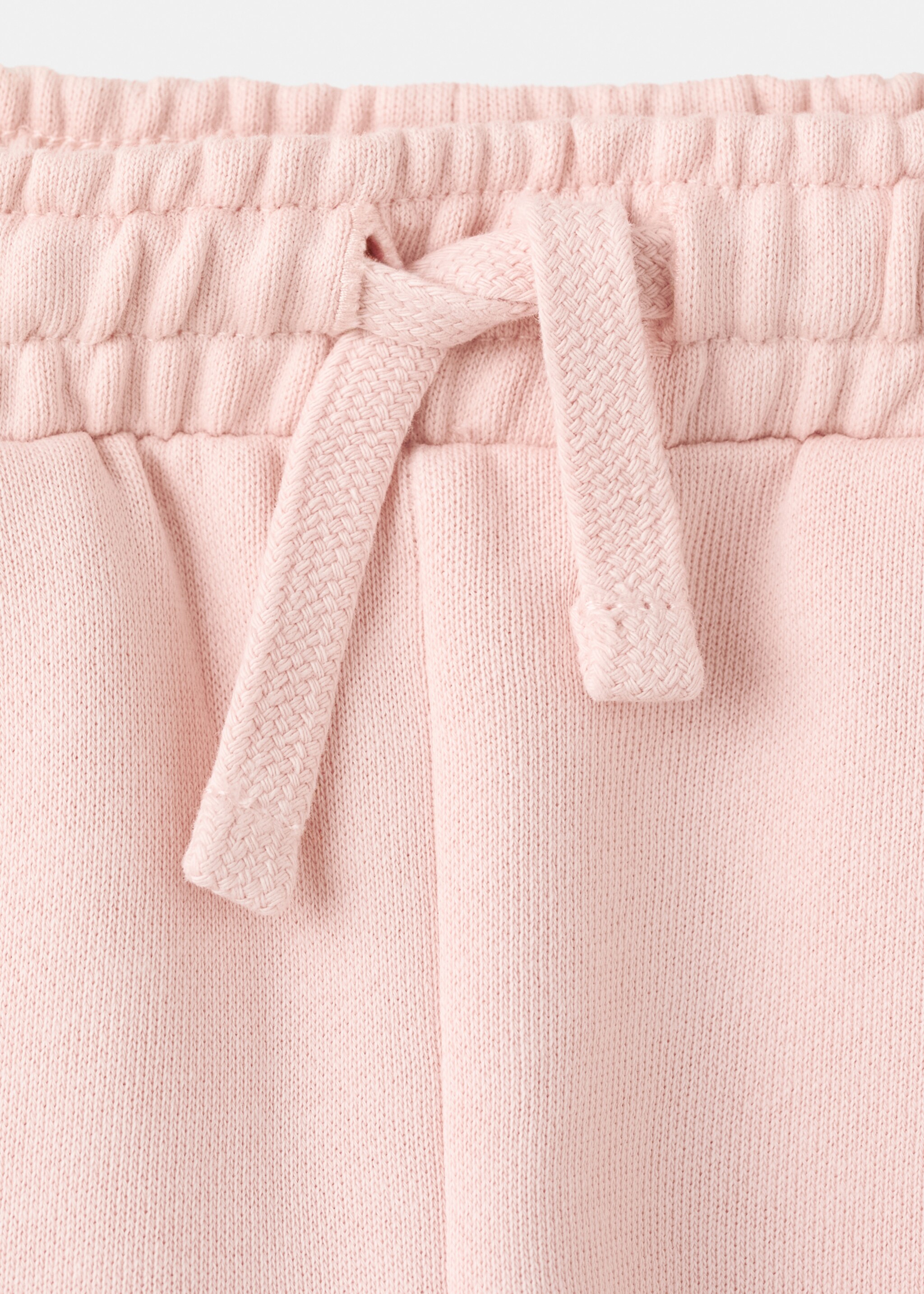 Baumwoll-Jogger Pants mit Kordelzug - Detail des Artikels 8, Rosa. Ref: 27071268-00.