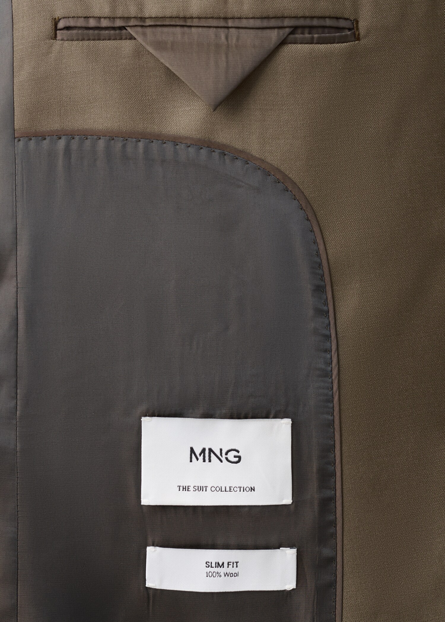 Blazer de fato Turín de 100% lã virgem - Pormenor do artigo 0