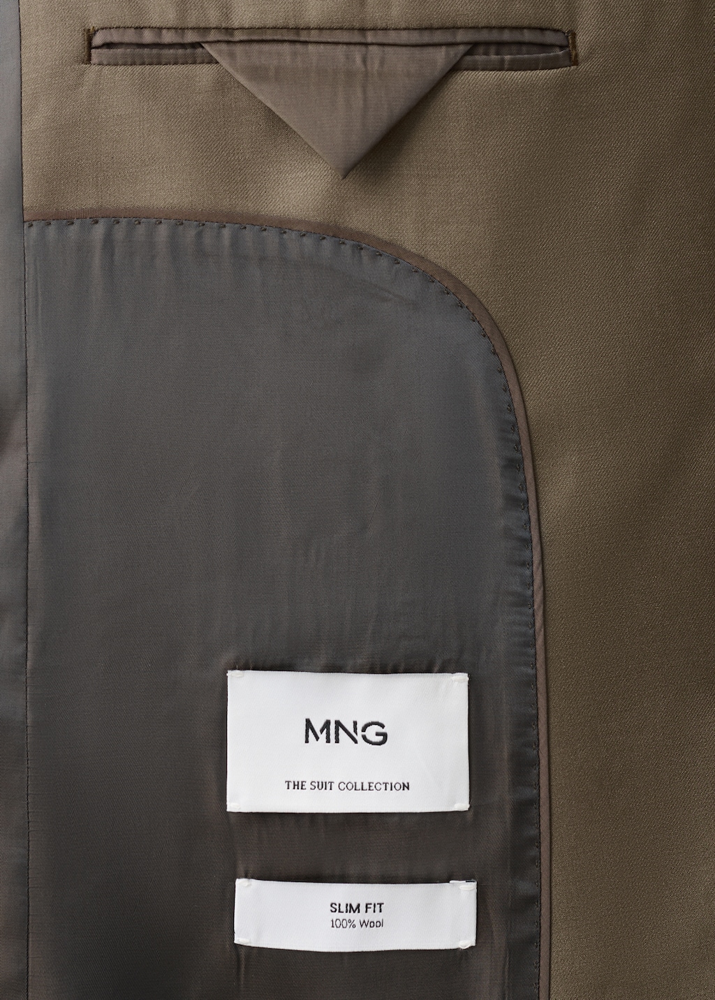 Turin 100% virgin wool suit blazer