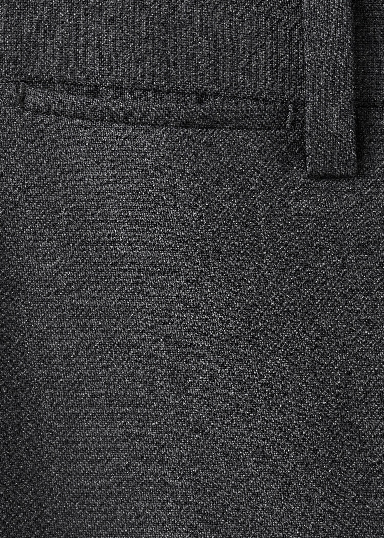Turin 100% virgin wool suit trousers - Details of the article 0