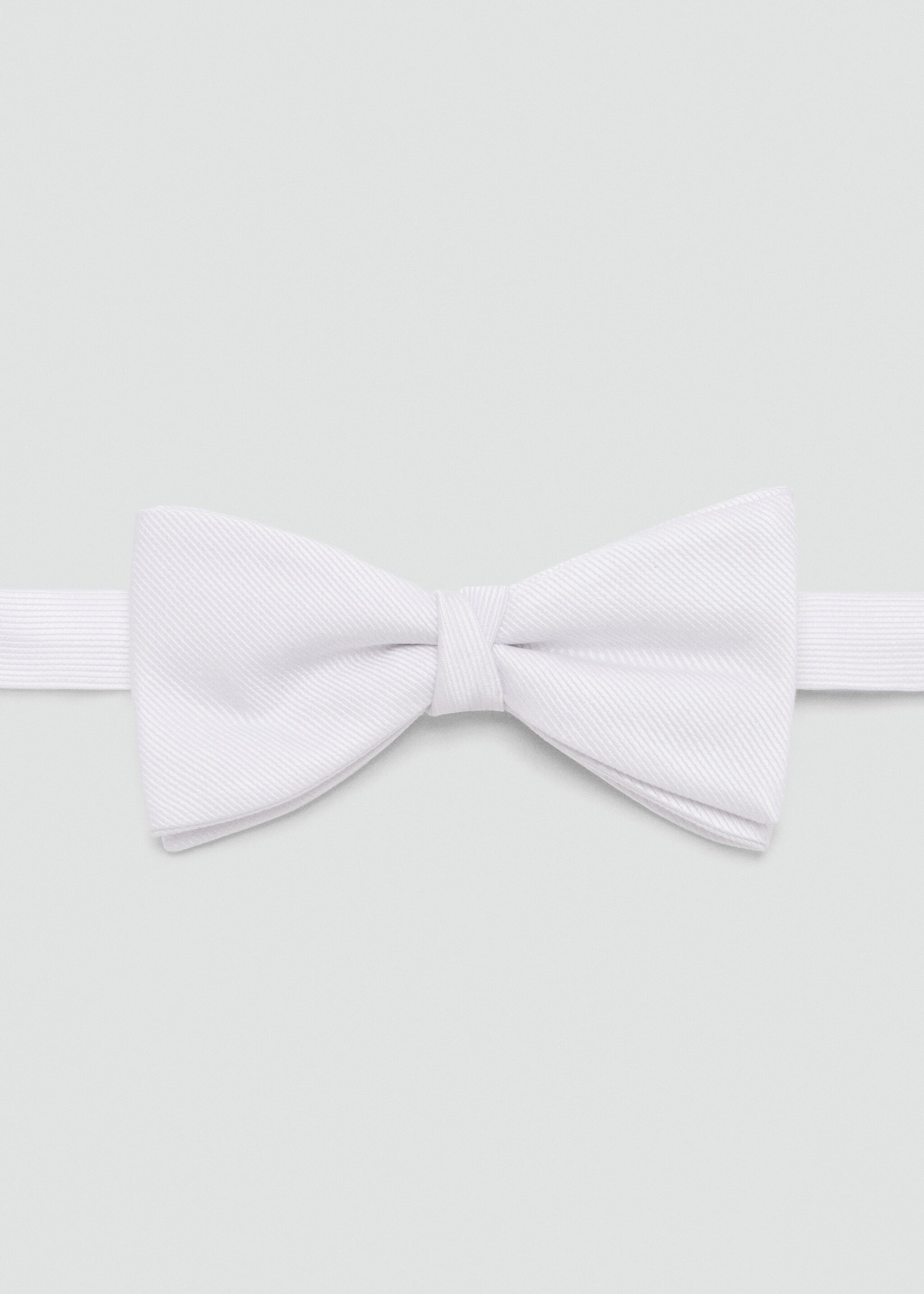 Pajarita clásica microestructura - Artículo sin modelo, Blanco. Ref: 27071277-00.