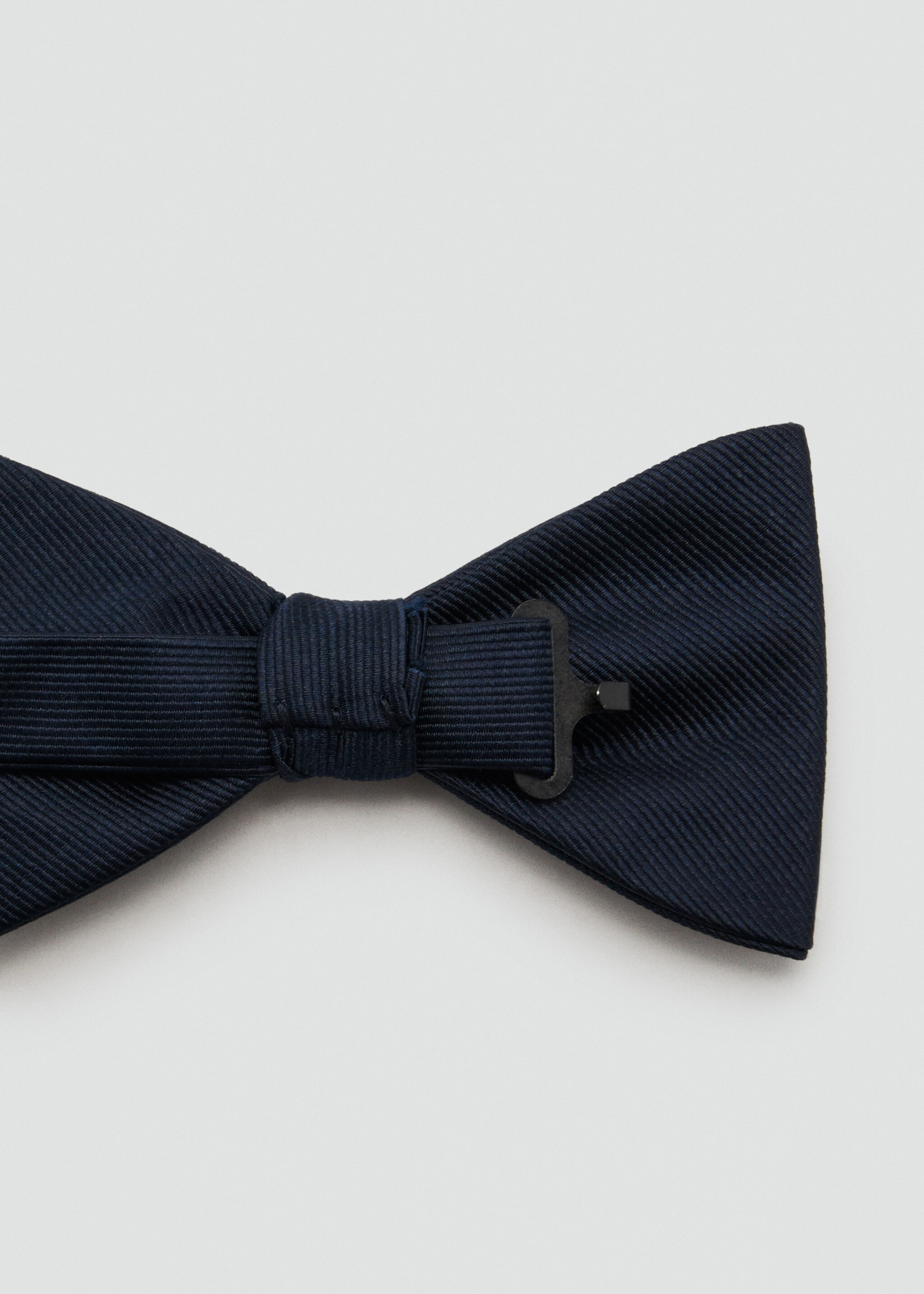Nœud papillon classique micro-structure - Détail de l'article 1, Bleu marine. Ref: 27071277-00.