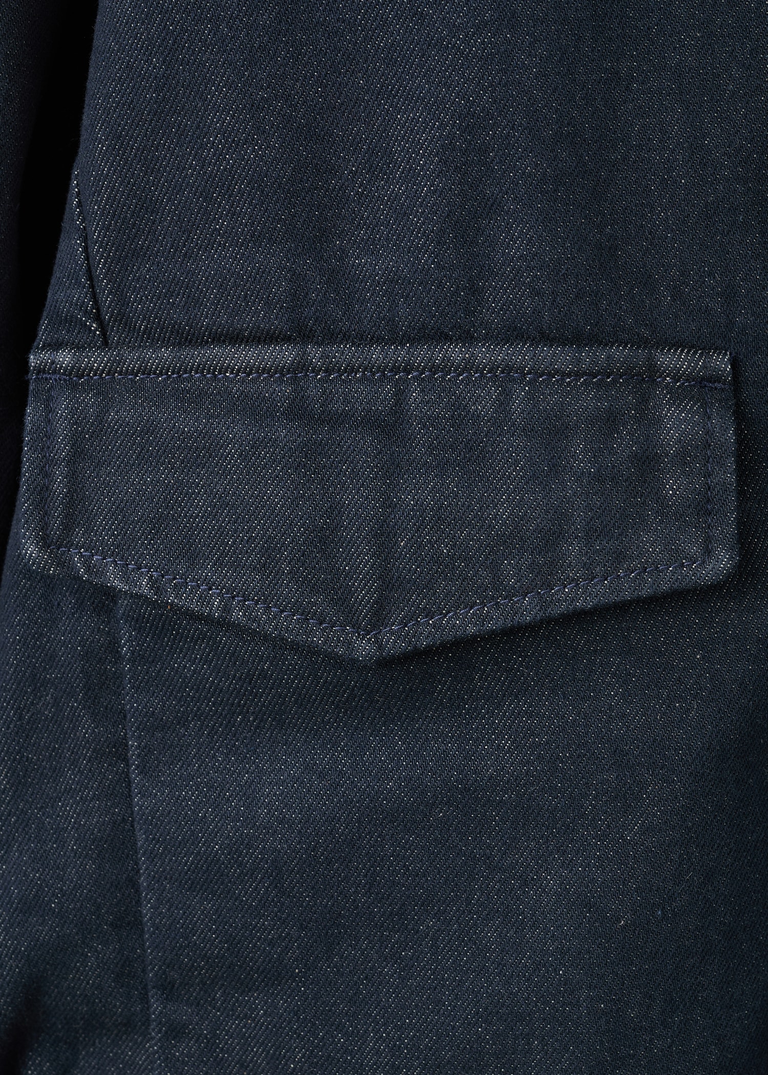 Veste en denim col fourrure - Détail de l'article 0