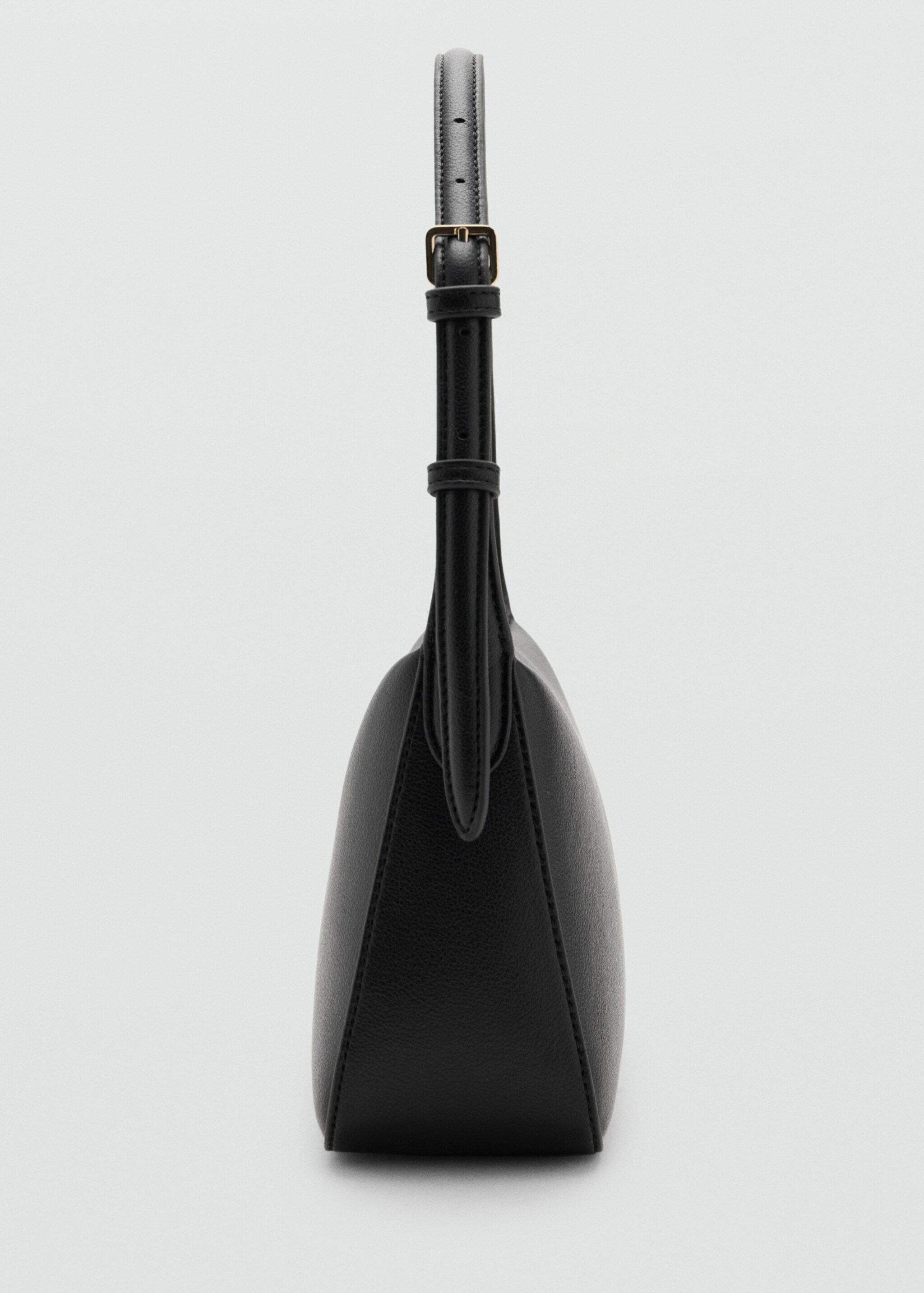 Sac porté épaule simili-cuir - Détail de l'article 1, Noir. Ref: 27071286-00.