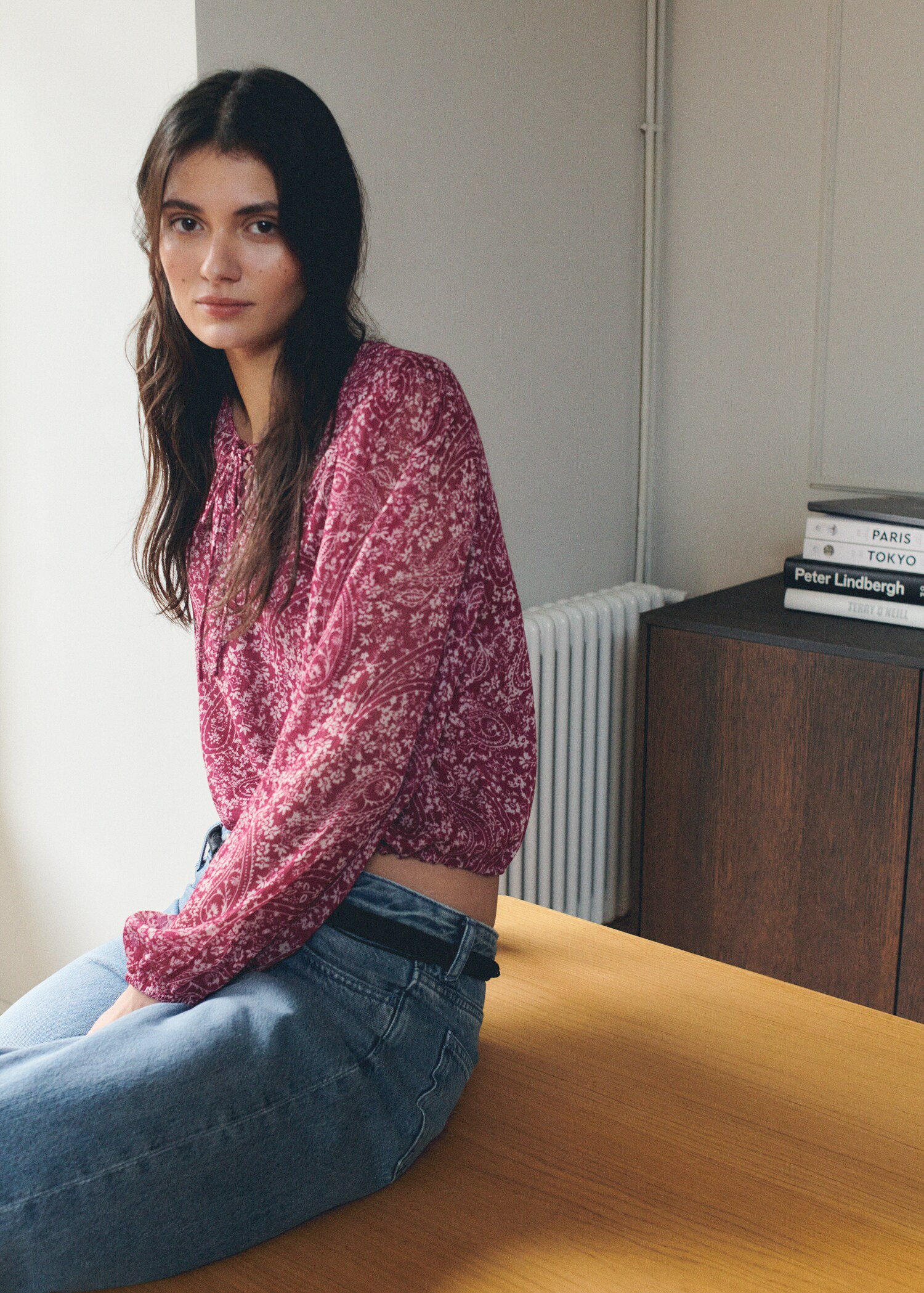 Blouse en imprimé paisley - Détail de l'article 5