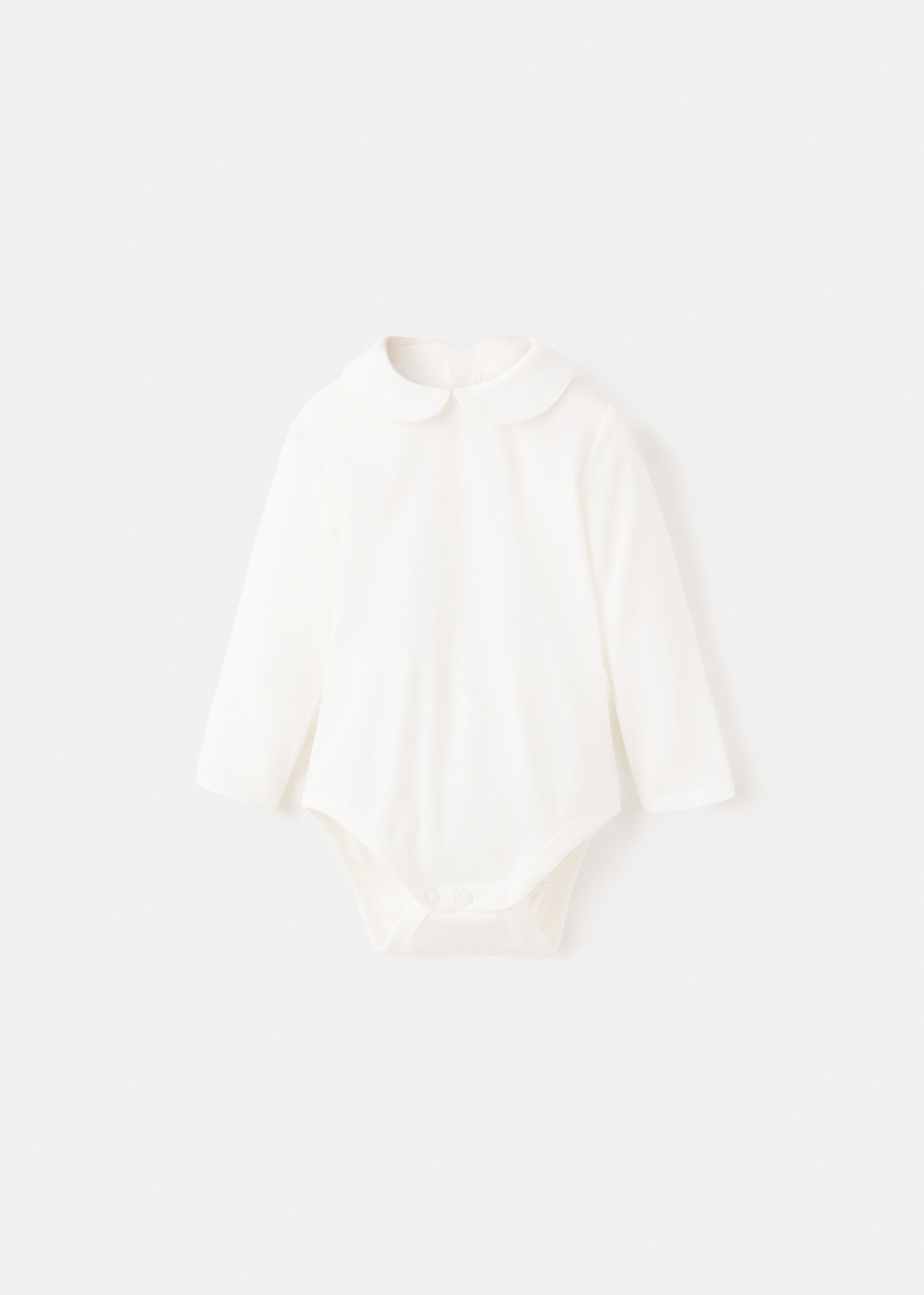 Baby-neck bodysuit - Article without model, Off White. Ref: 27071289-00.