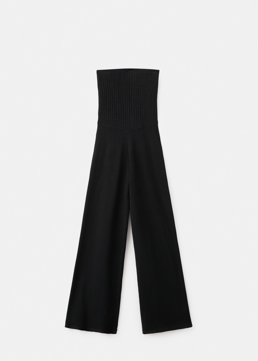 Straight-fit pants with elastic waist - image 5