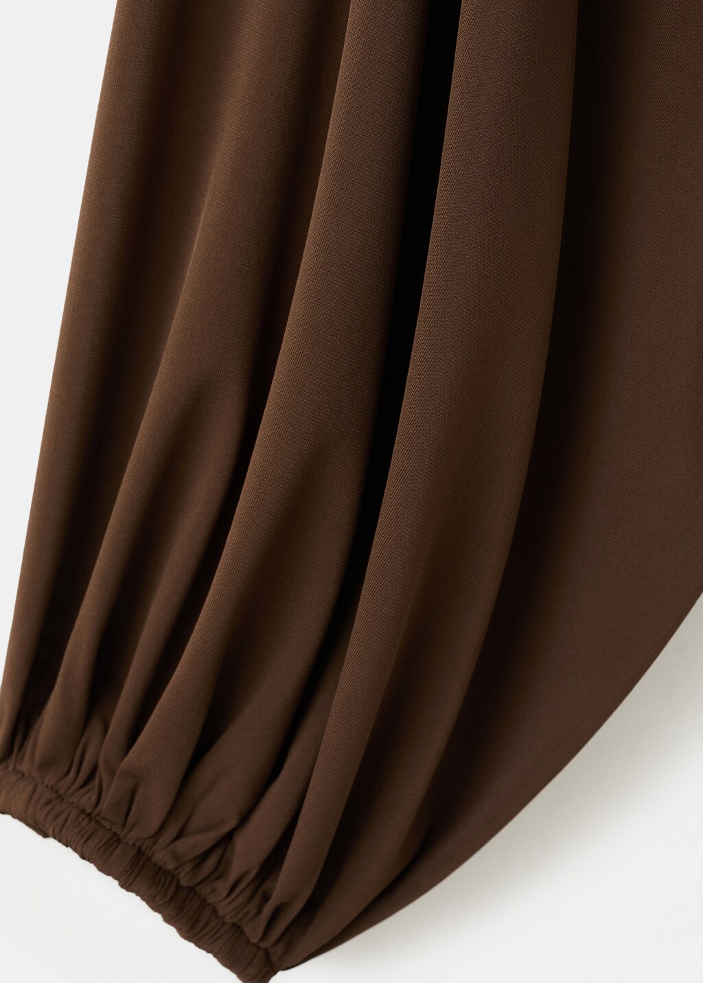 Fine-knit ruched blouse - image 5