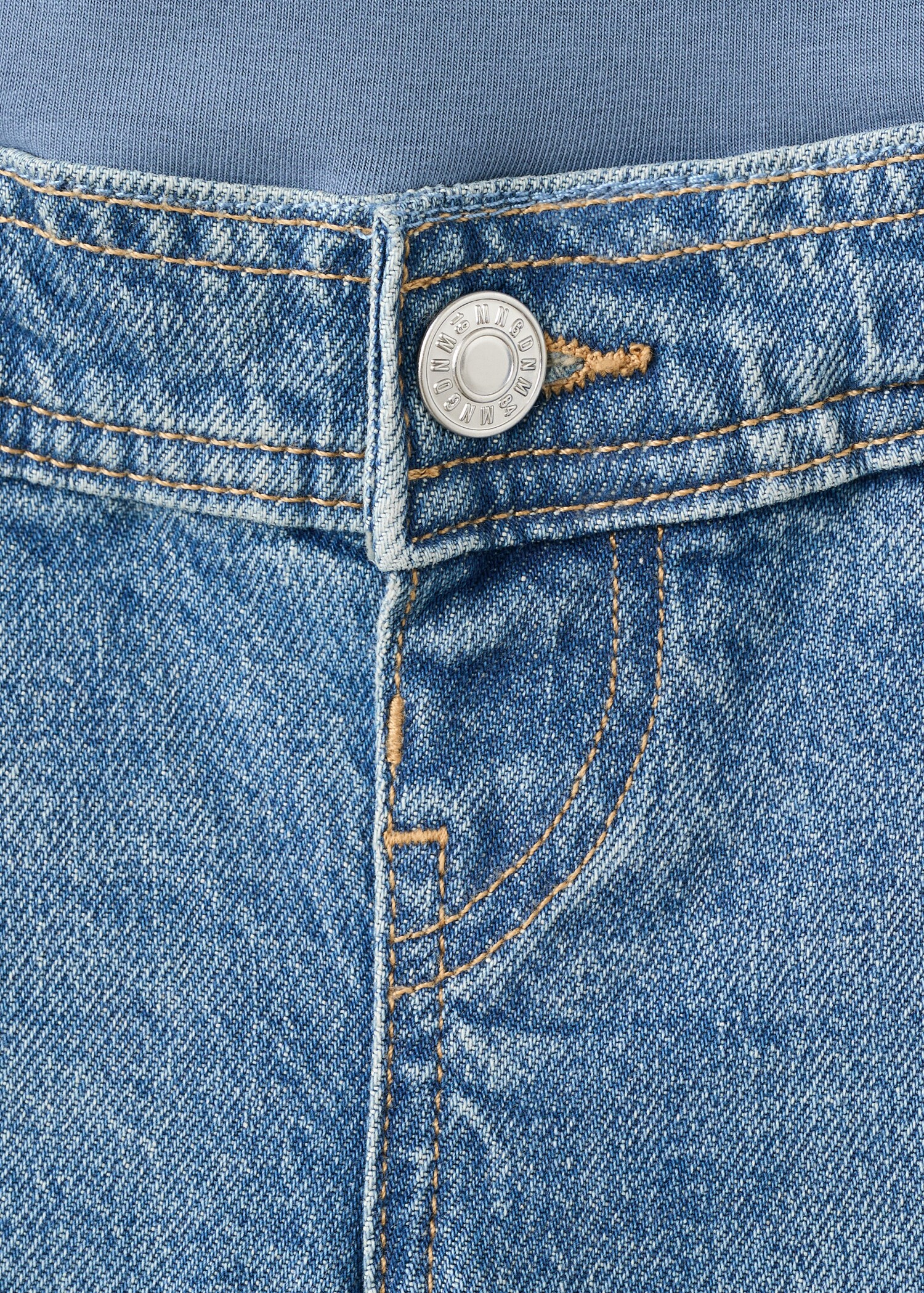 Wide-leg maternity jeans - Details of the article 8