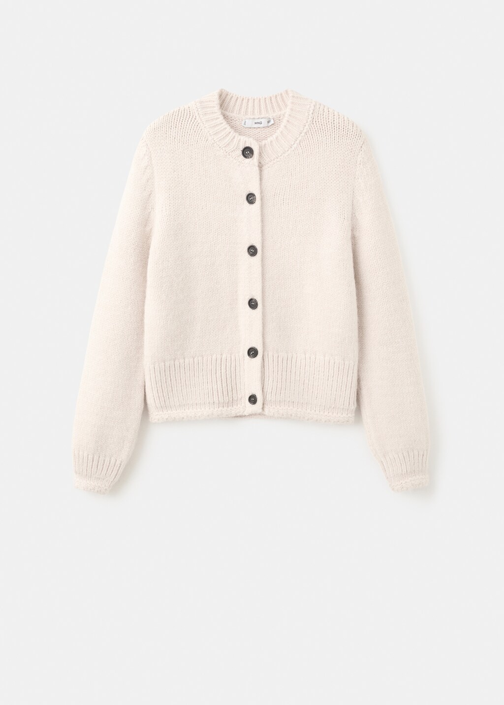 Mango Knitted button cardigan