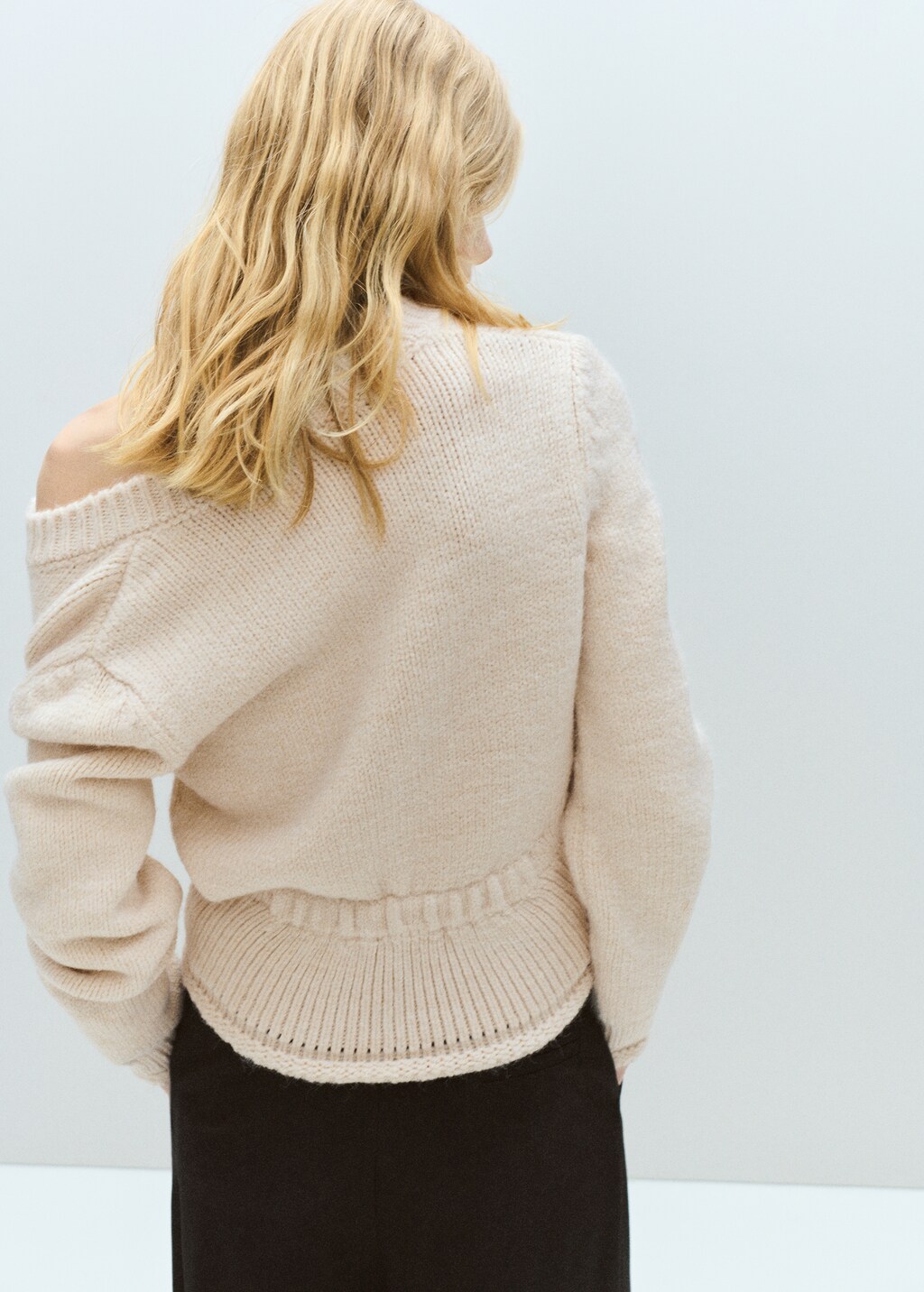 Mango Knitted button cardigan