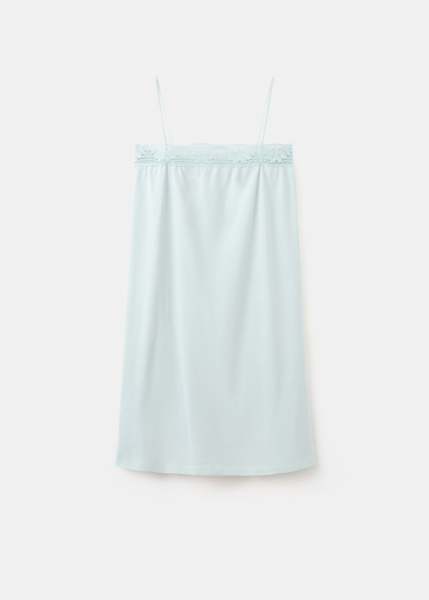 Camisón algodón puntilla - Artículo sin modelo