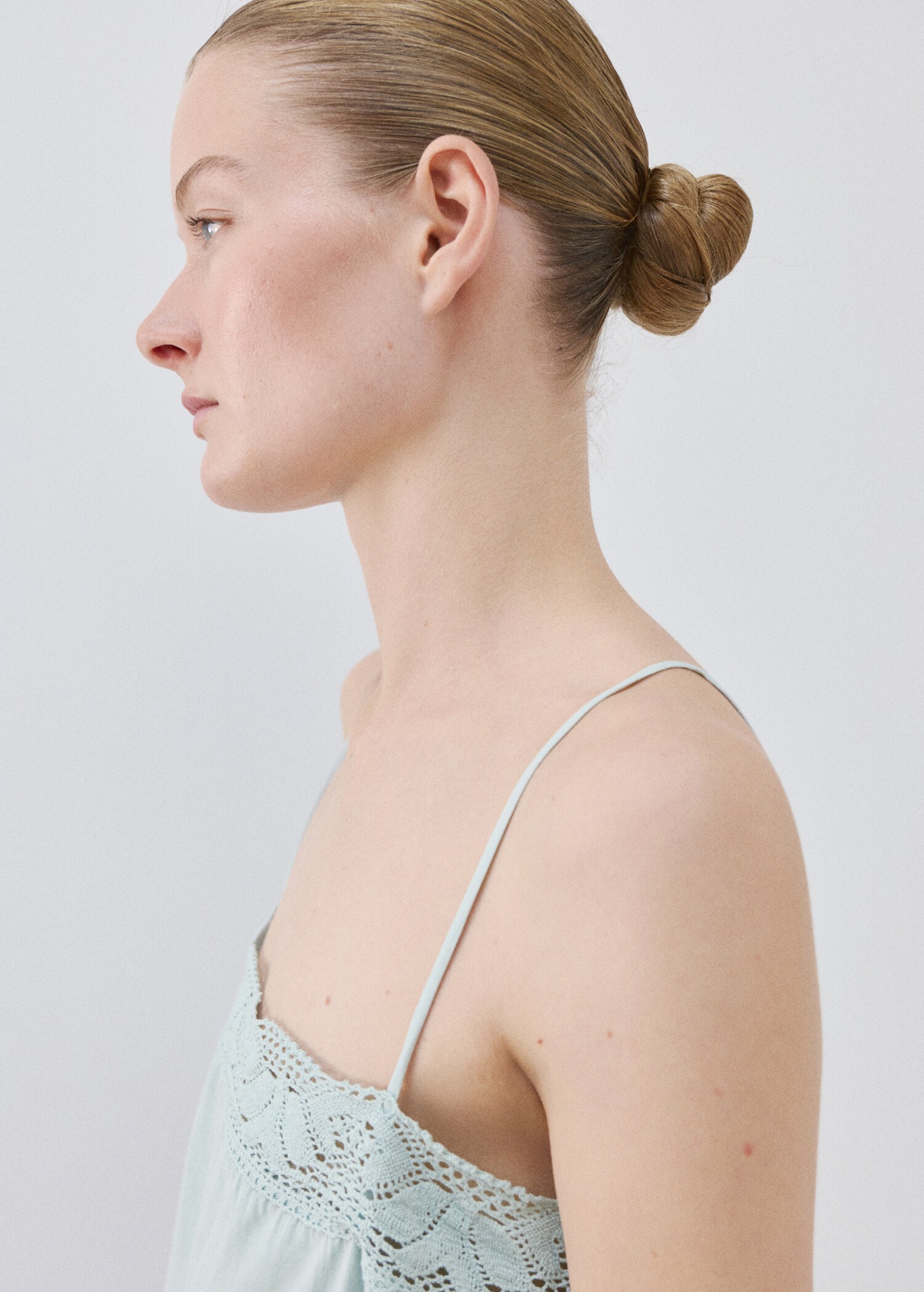 Camisón algodón puntilla - Detalle del artículo 1