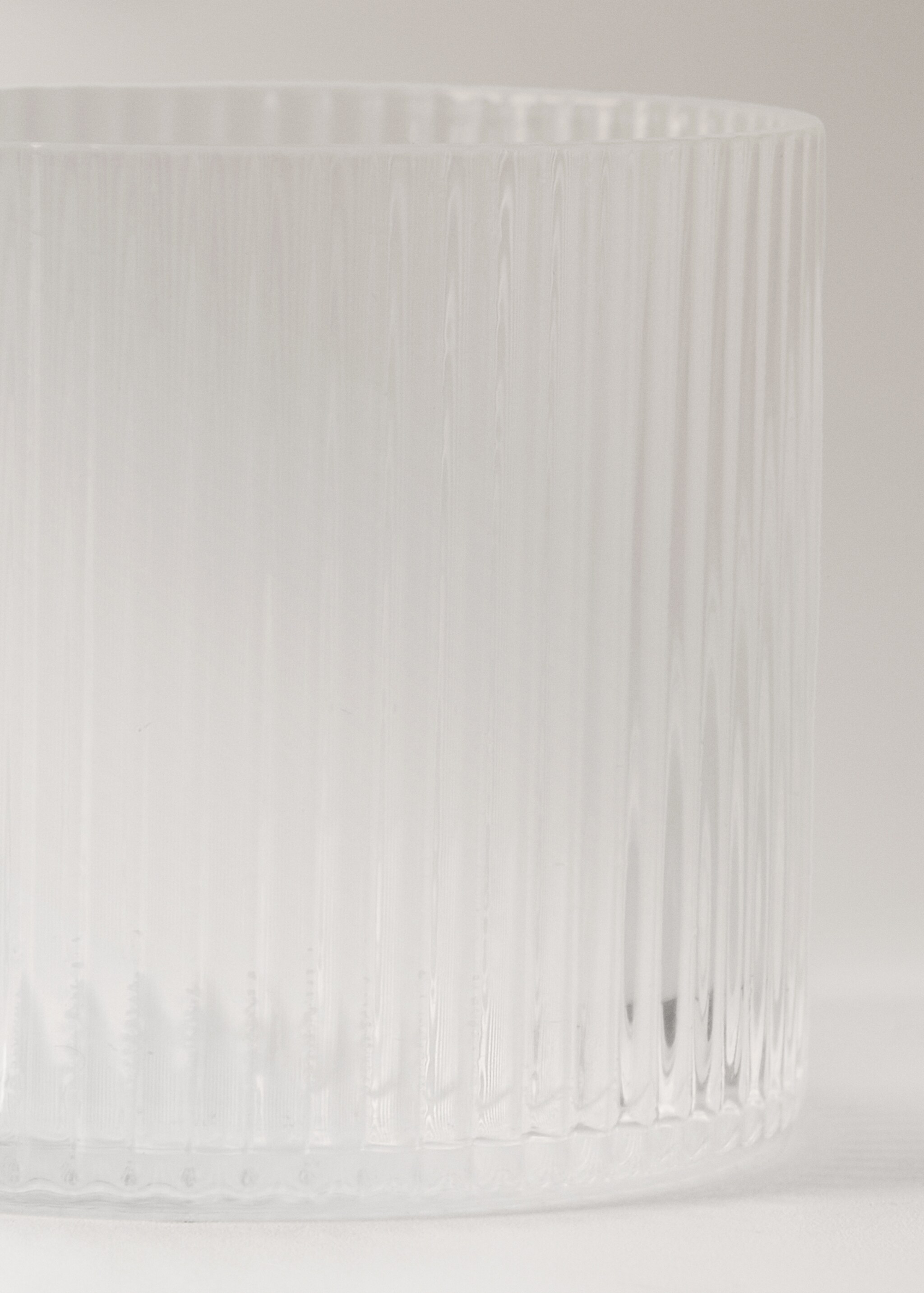 Got borosilicat relleu línies - Detall de l'article 2, Gris gel. Ref: 27071322-00.