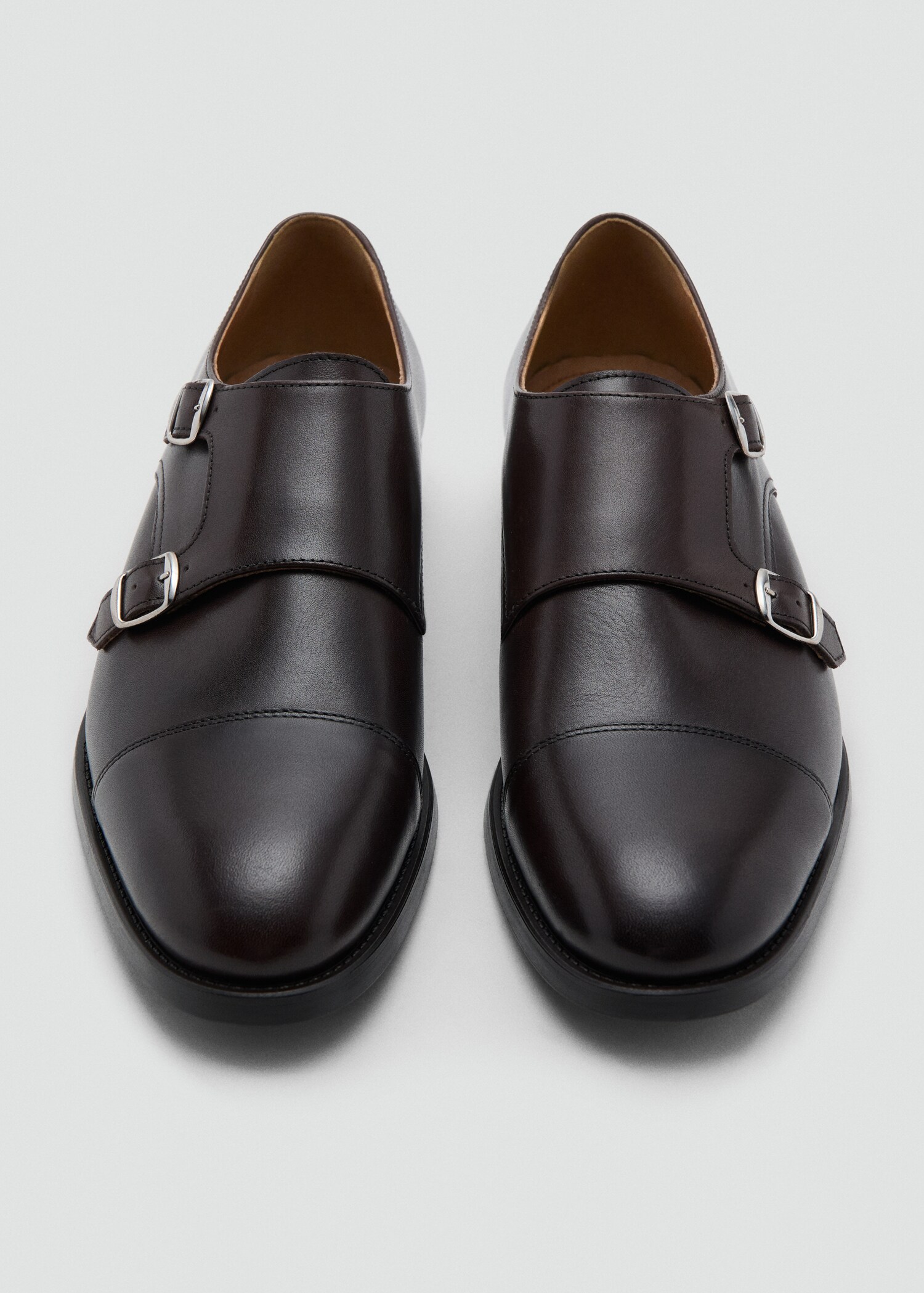 Double buckle leather shoe - Details of the article 1