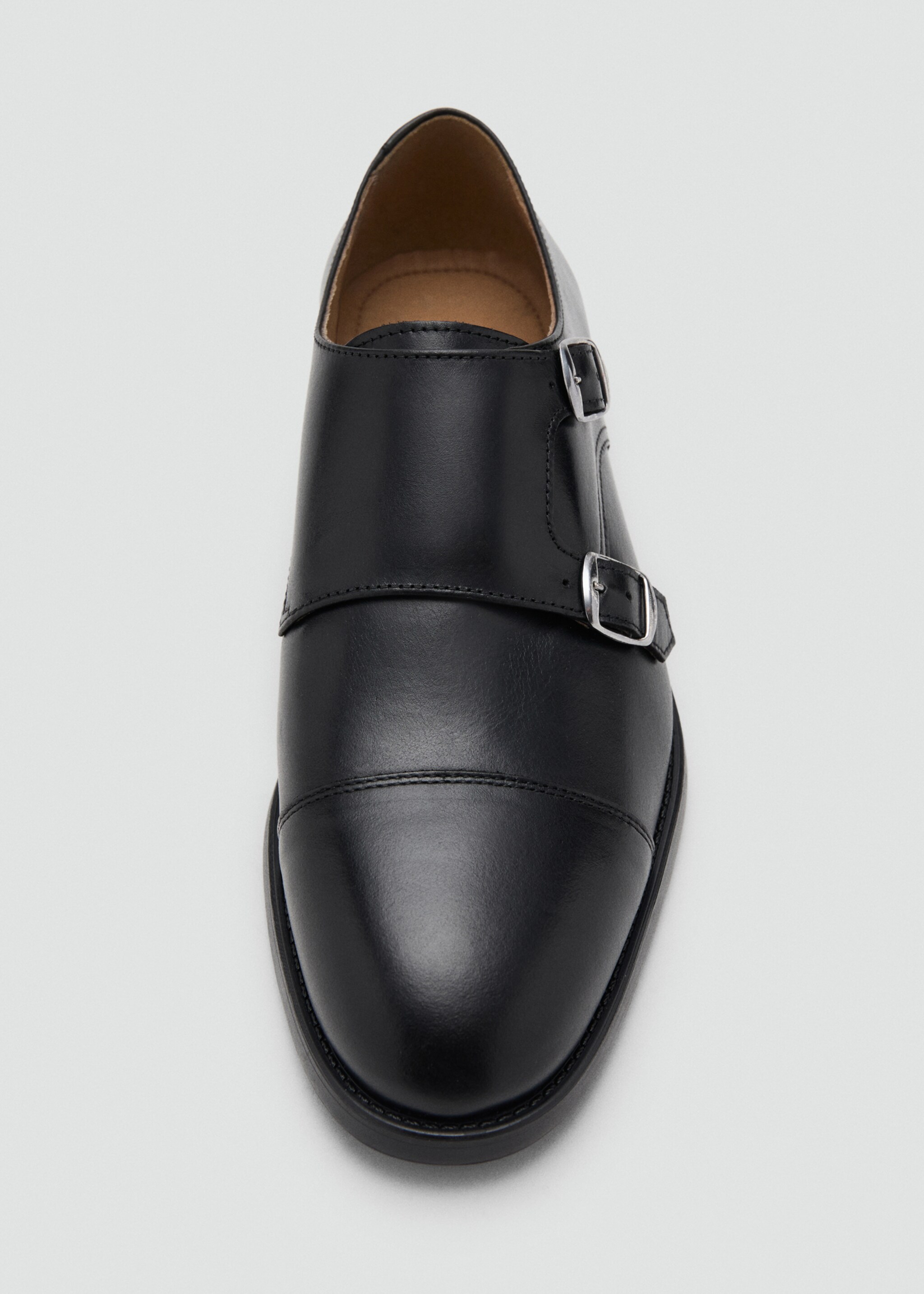 Chaussures cuir double boucle - Détail de l'article 2, Noir. Ref: 27071325-00.