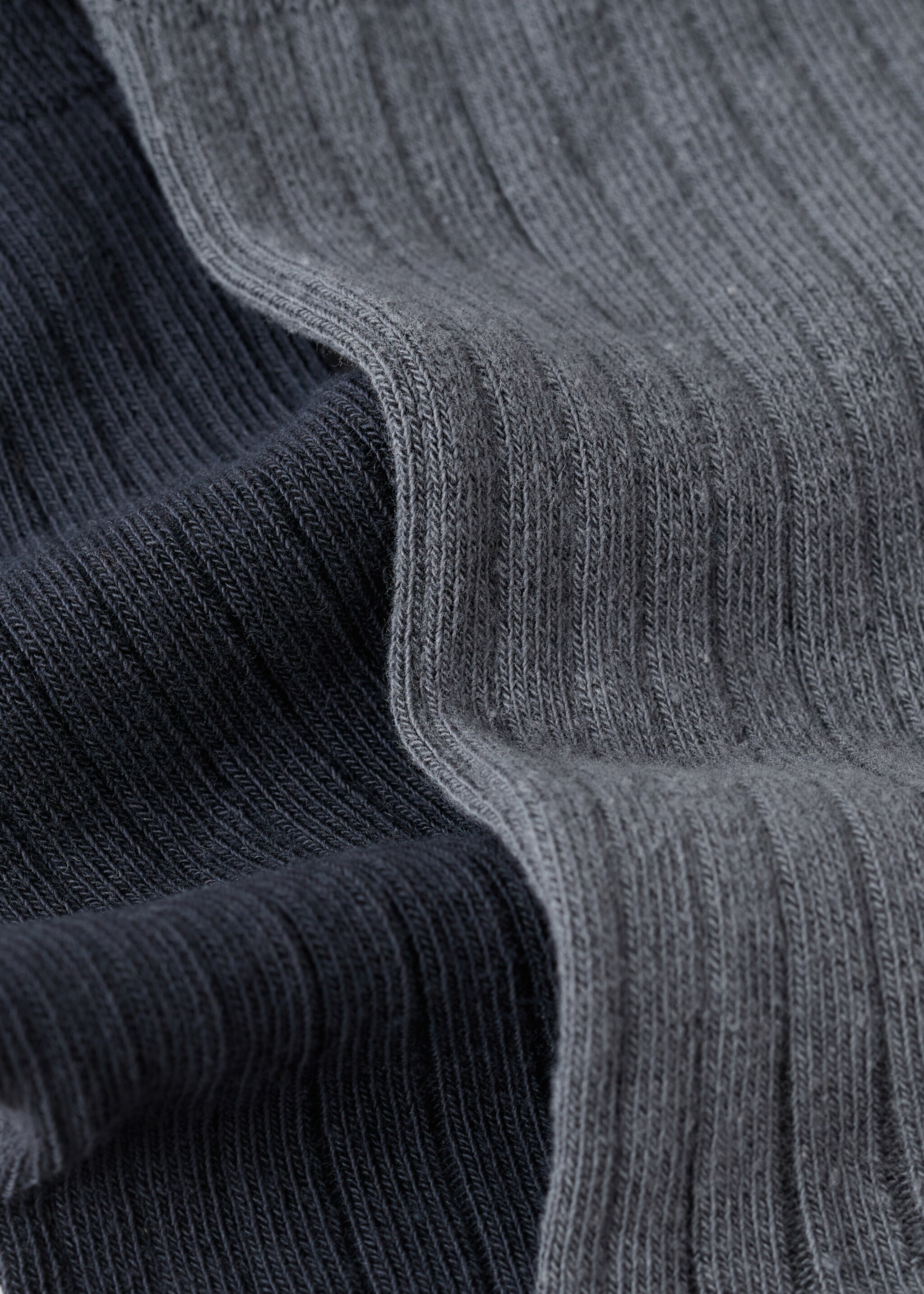 Pack of 2 ribbed cotton socks - Details of the article 0, Navy. Ref: 27071326-00.