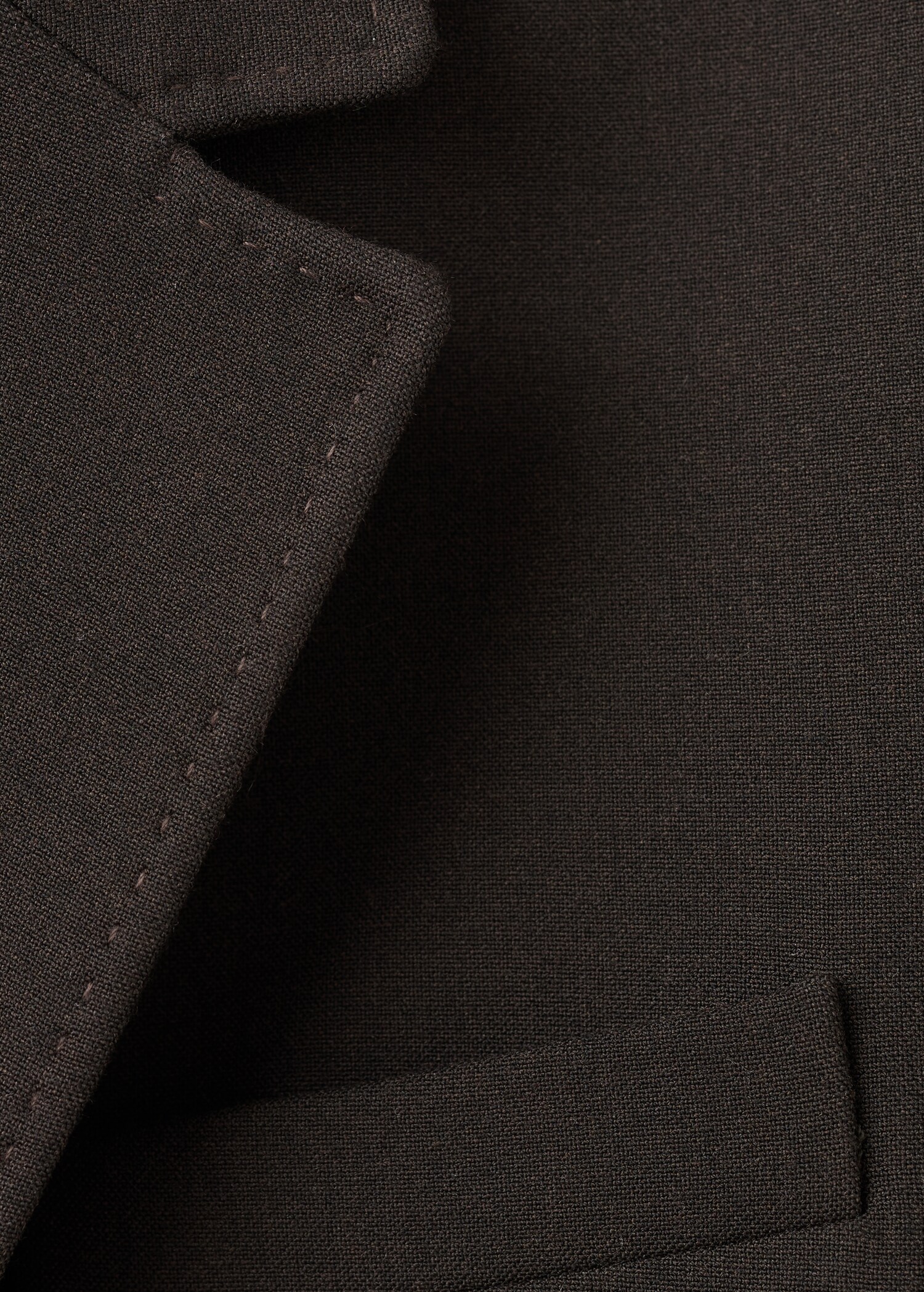 Straight-fit suit blazer - Details of the article 0