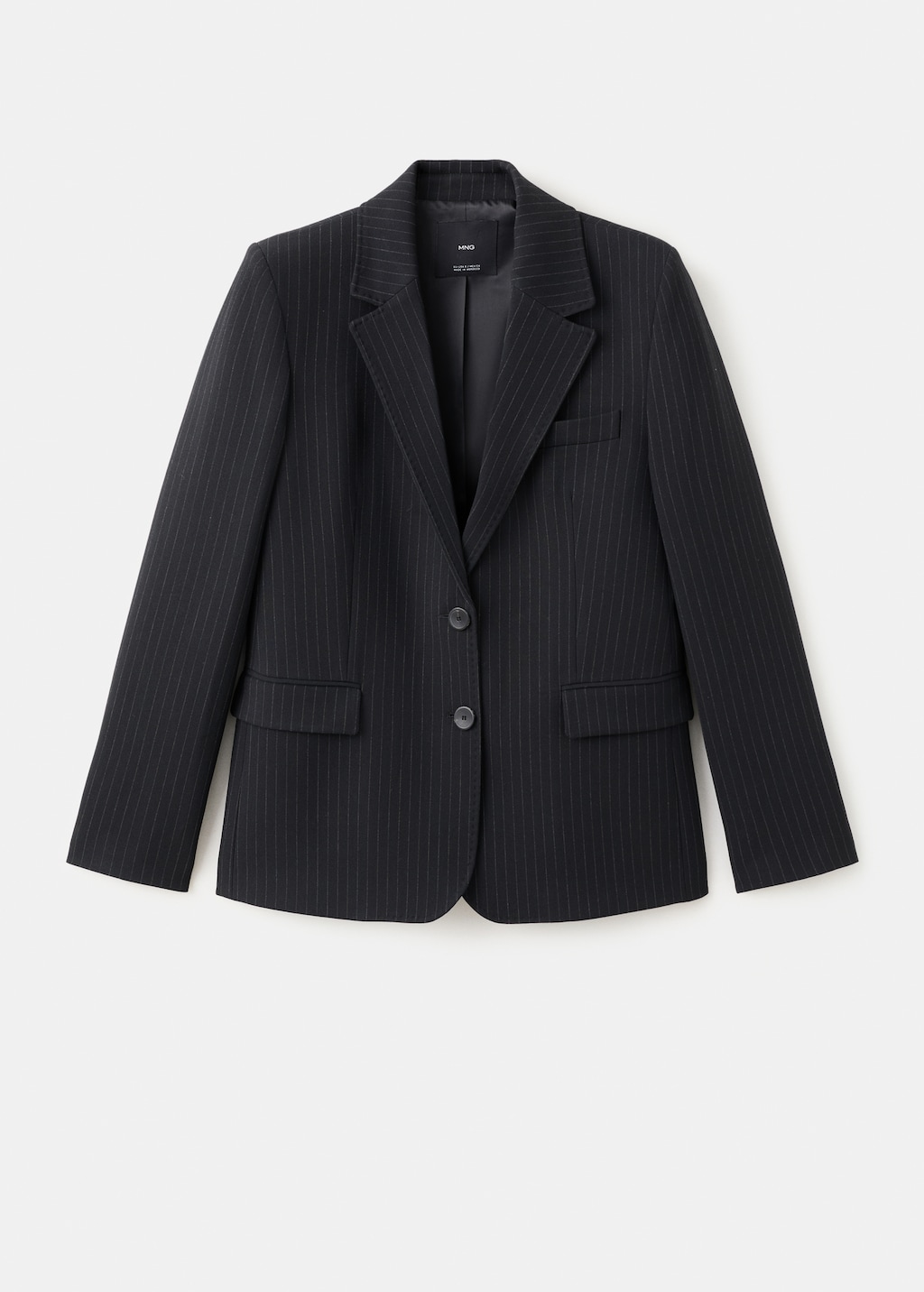 Straight-fit suit blazer - image 2