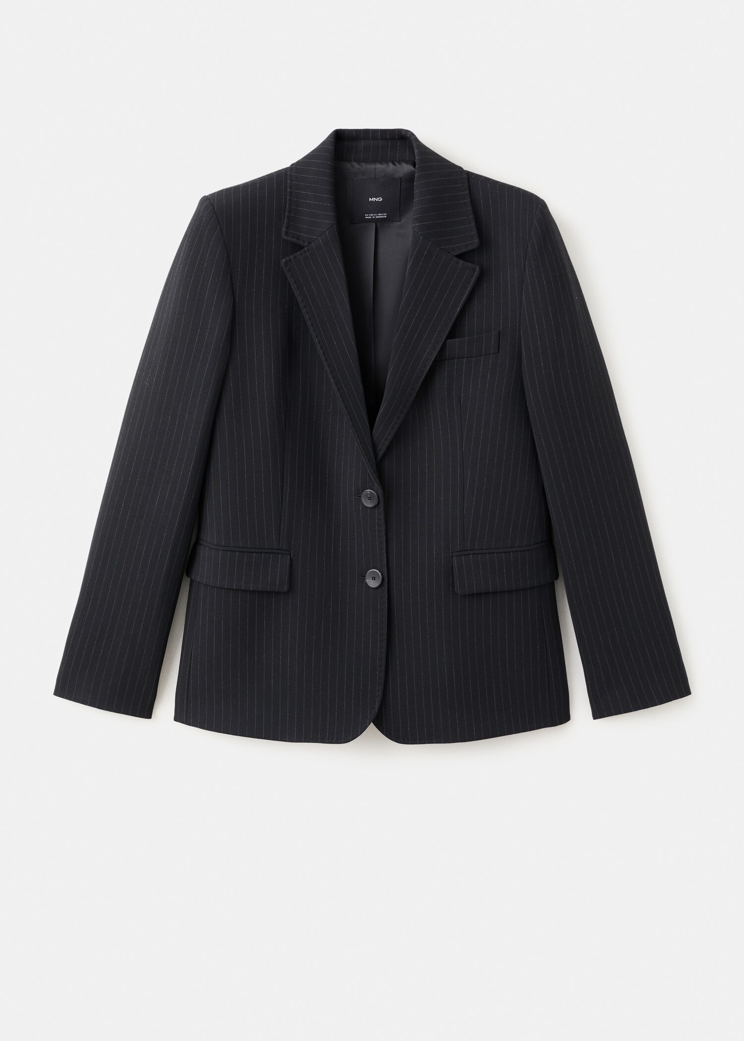 Straight-fit suit blazer - Article without model