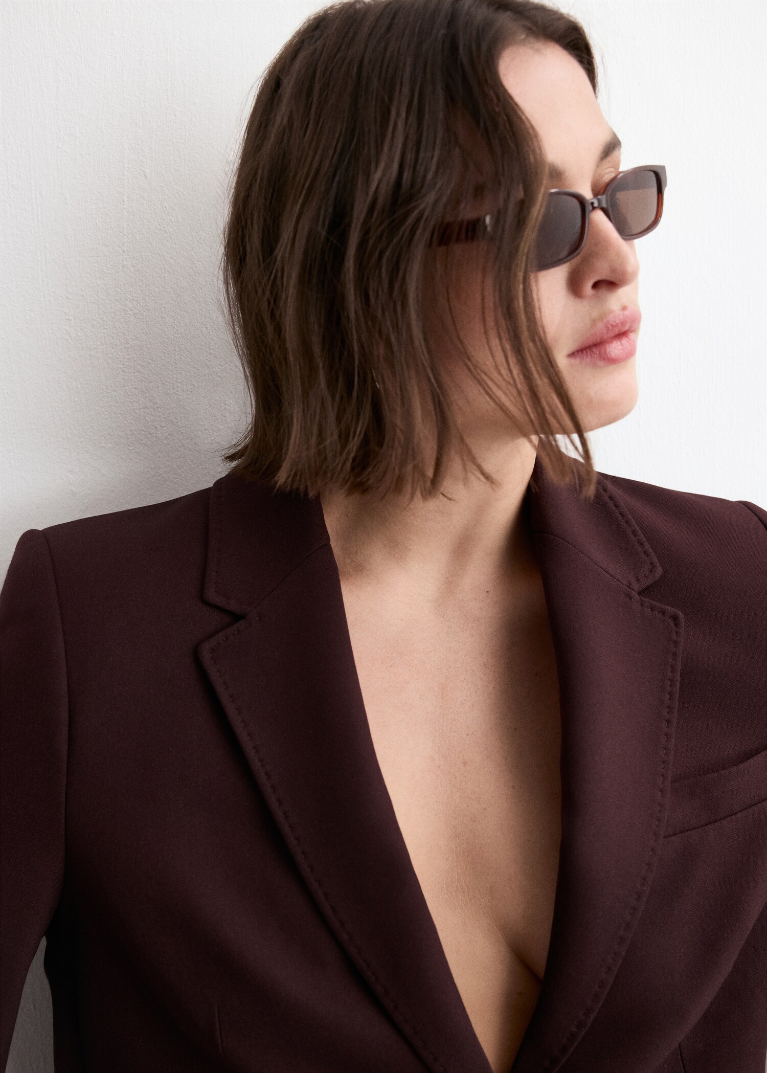 Straight-fit suit blazer - Details of the article 4