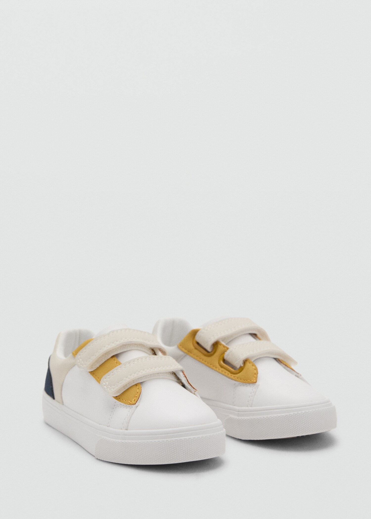 Sneakers met klittenbanden - Middenvlak