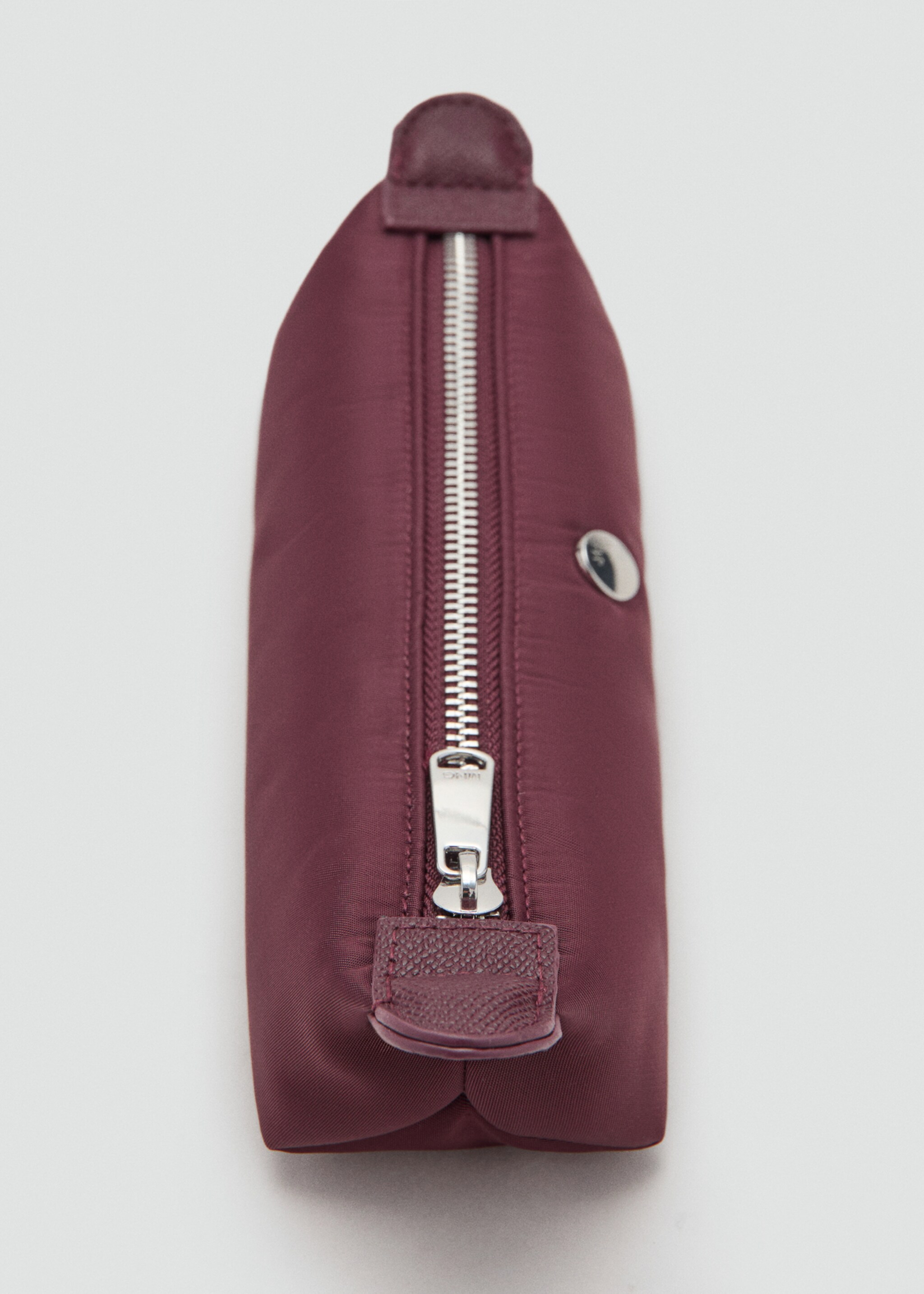 Nylon case with zip - Details of the article 1, Burgundy. Ref: 27071333-00.
