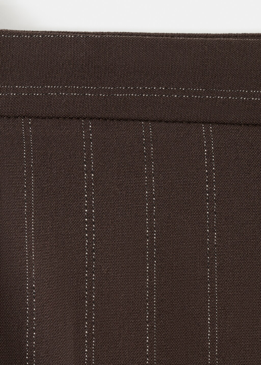 Pinstripe suit trousers - image 5